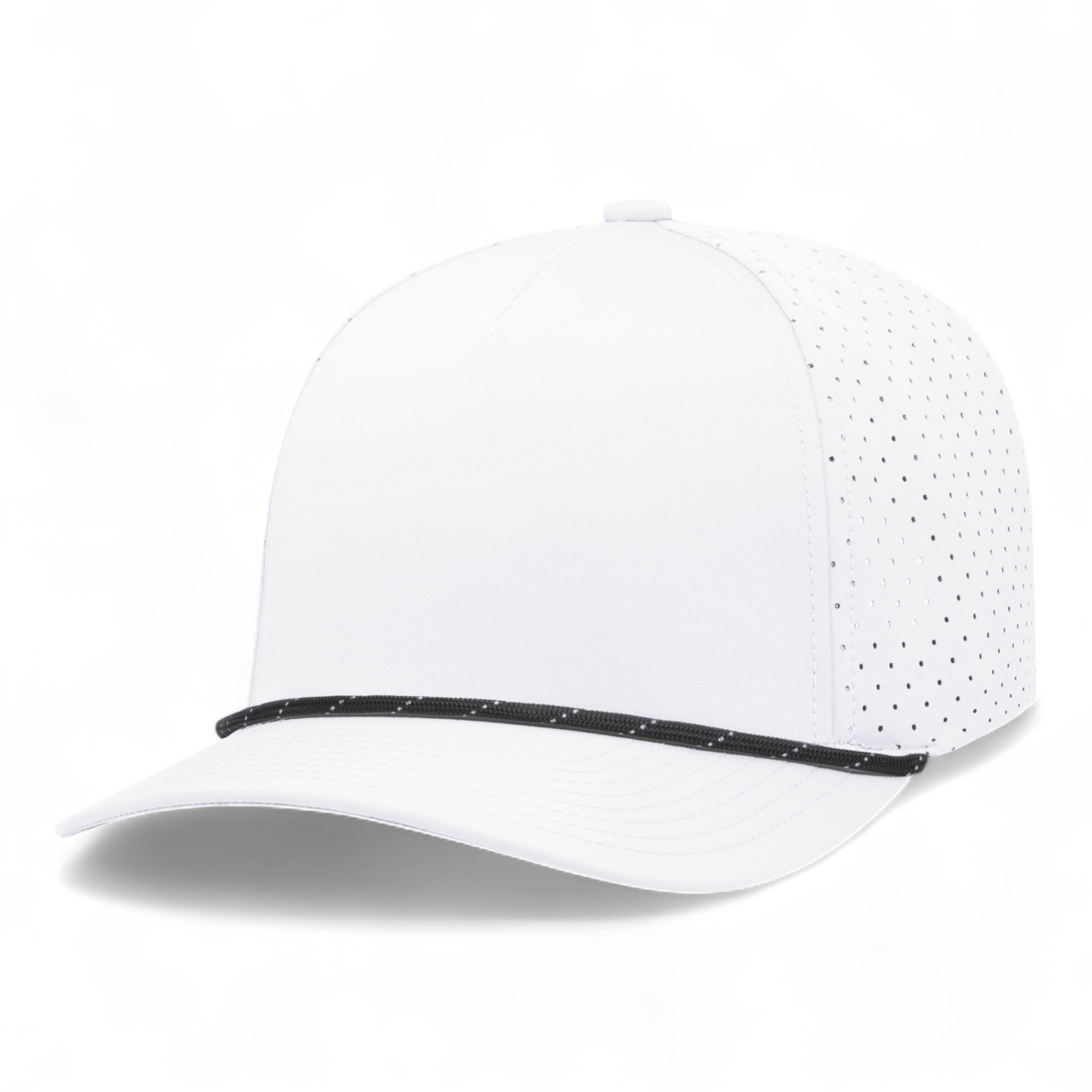 Weekender Perforated Snapback Cap - OS - WHITE/BLACK/WHITE