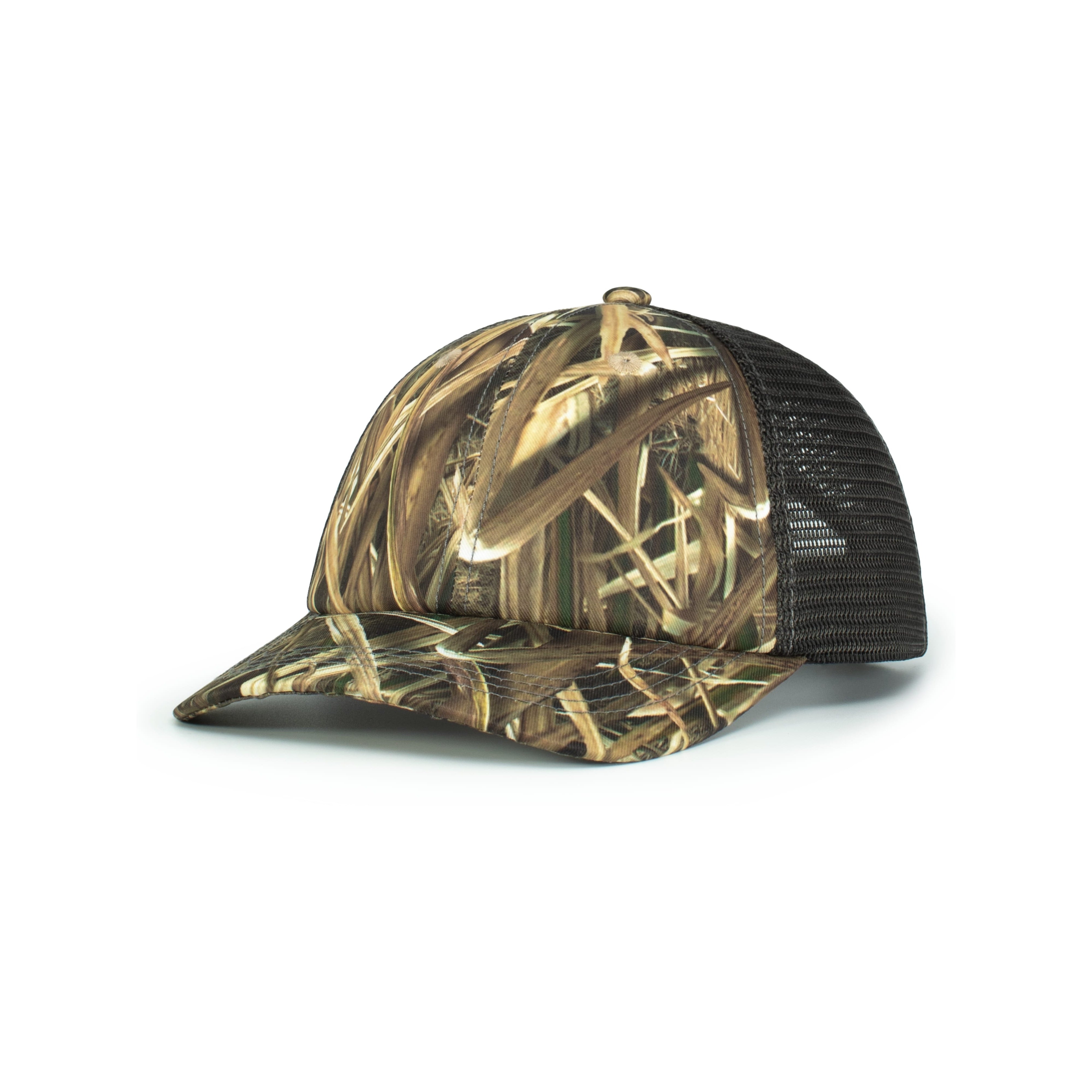 VINTAGE MOSSY OAK�� TRUCKER CAP - OS - SHADOW GRASS BLADES/LT CHARCOAL/SHADOW GRASS BLADES