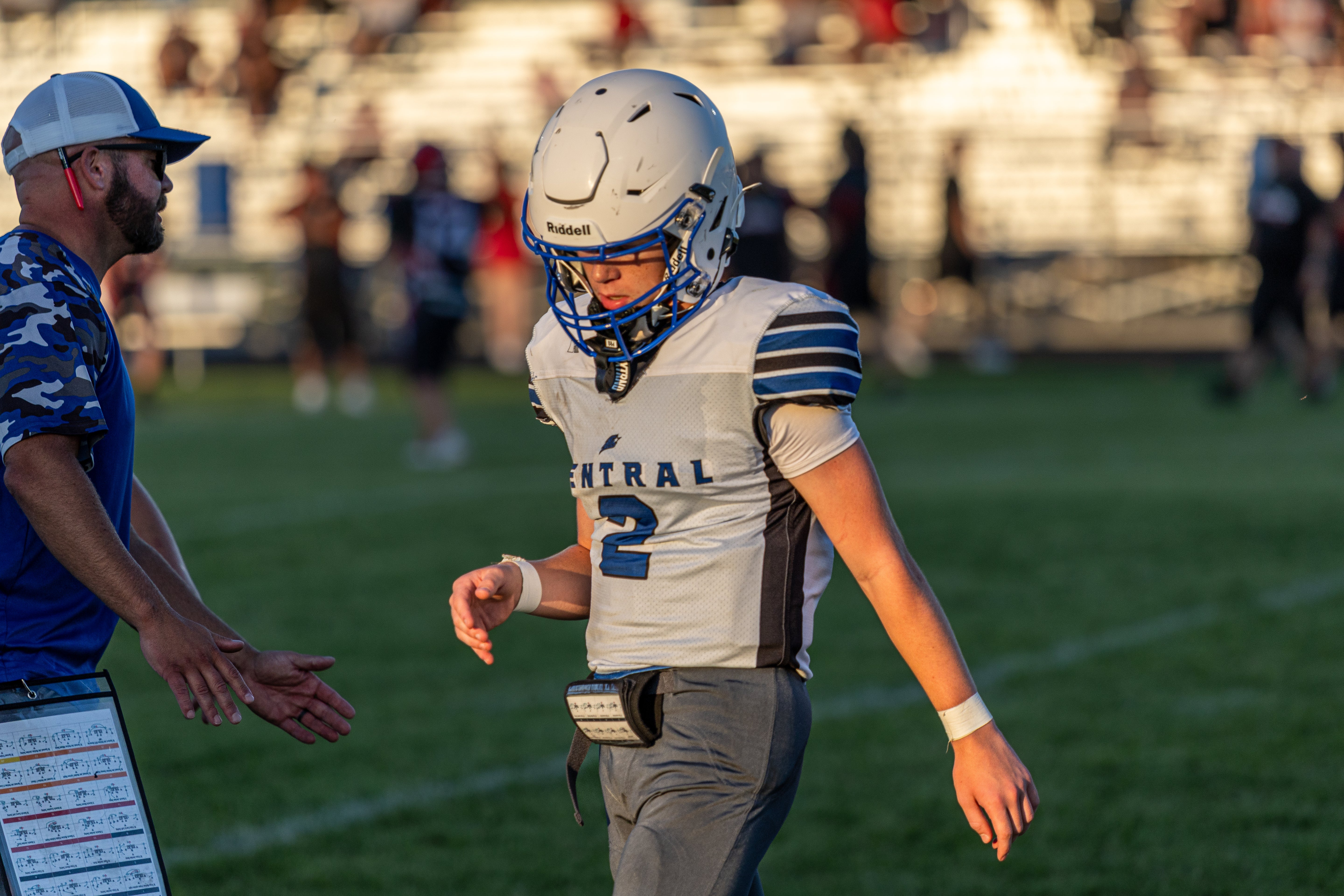 Central Stars youth football vs. Momence, August 22, 2026 game day photopack cover