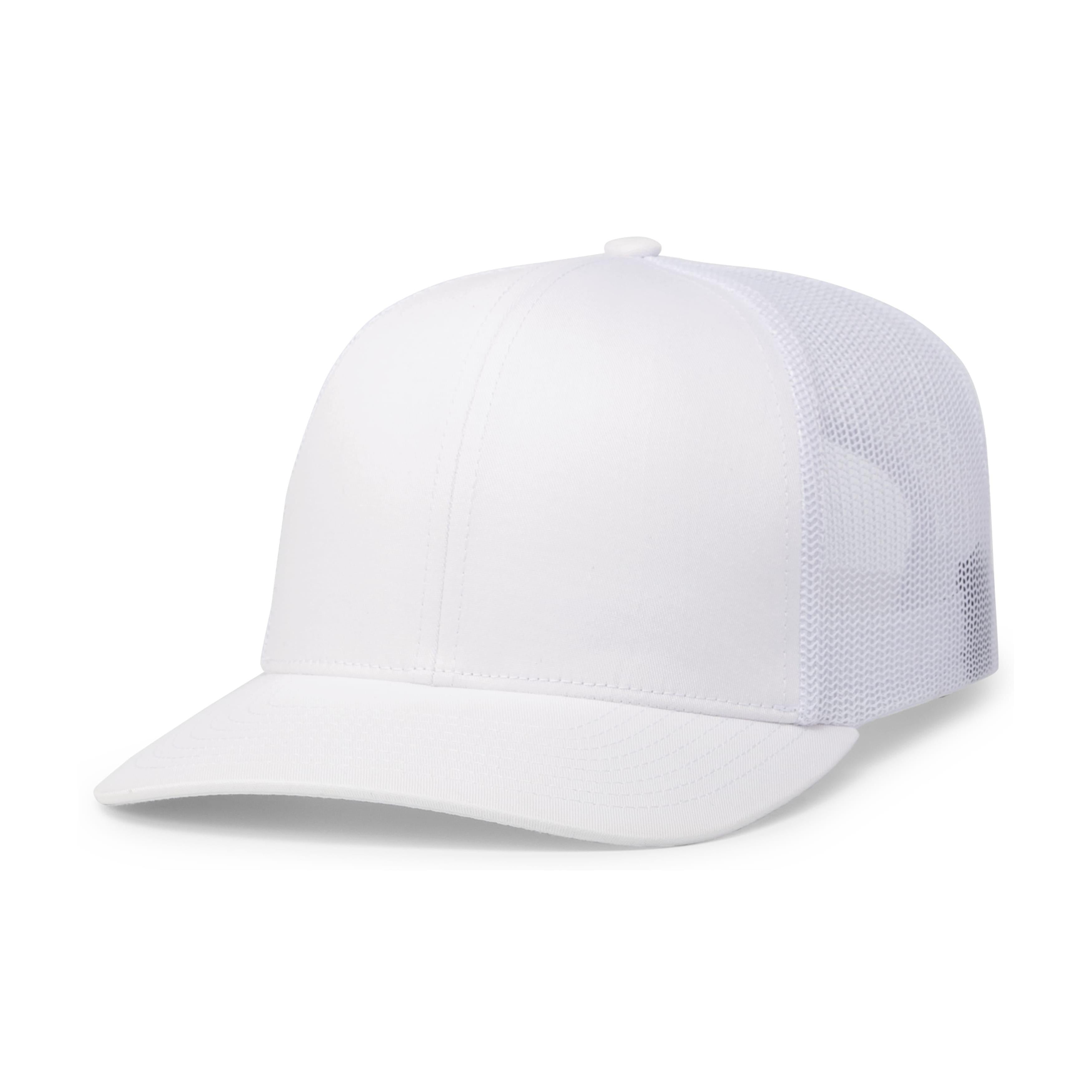 Trucker Snapback Cap - OS - WHITE