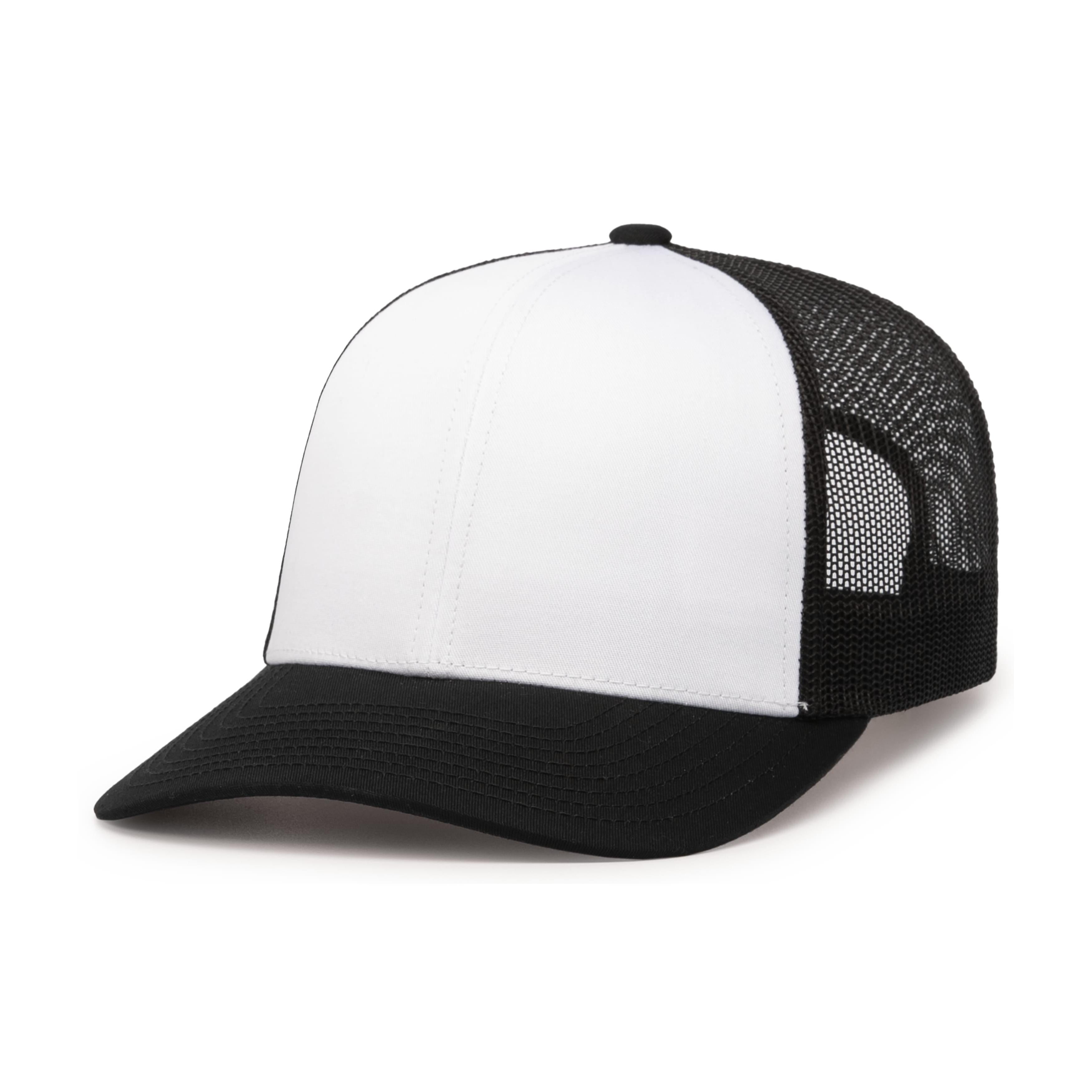 Trucker Snapback Cap - OS - WHITE/BLACK