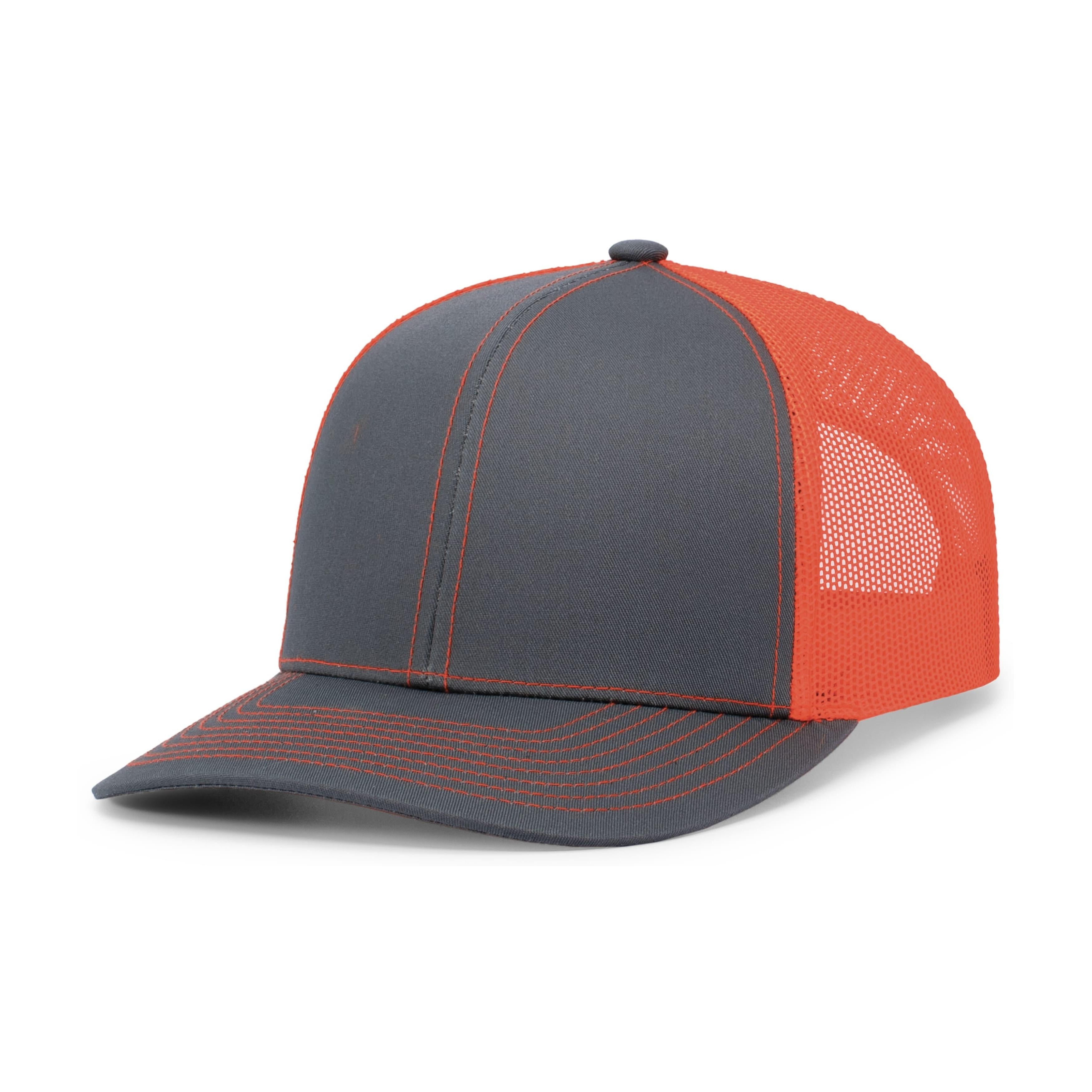 Trucker Snapback Cap - OS - GRAPHITE/NEON ORANGE/GRAPHITE