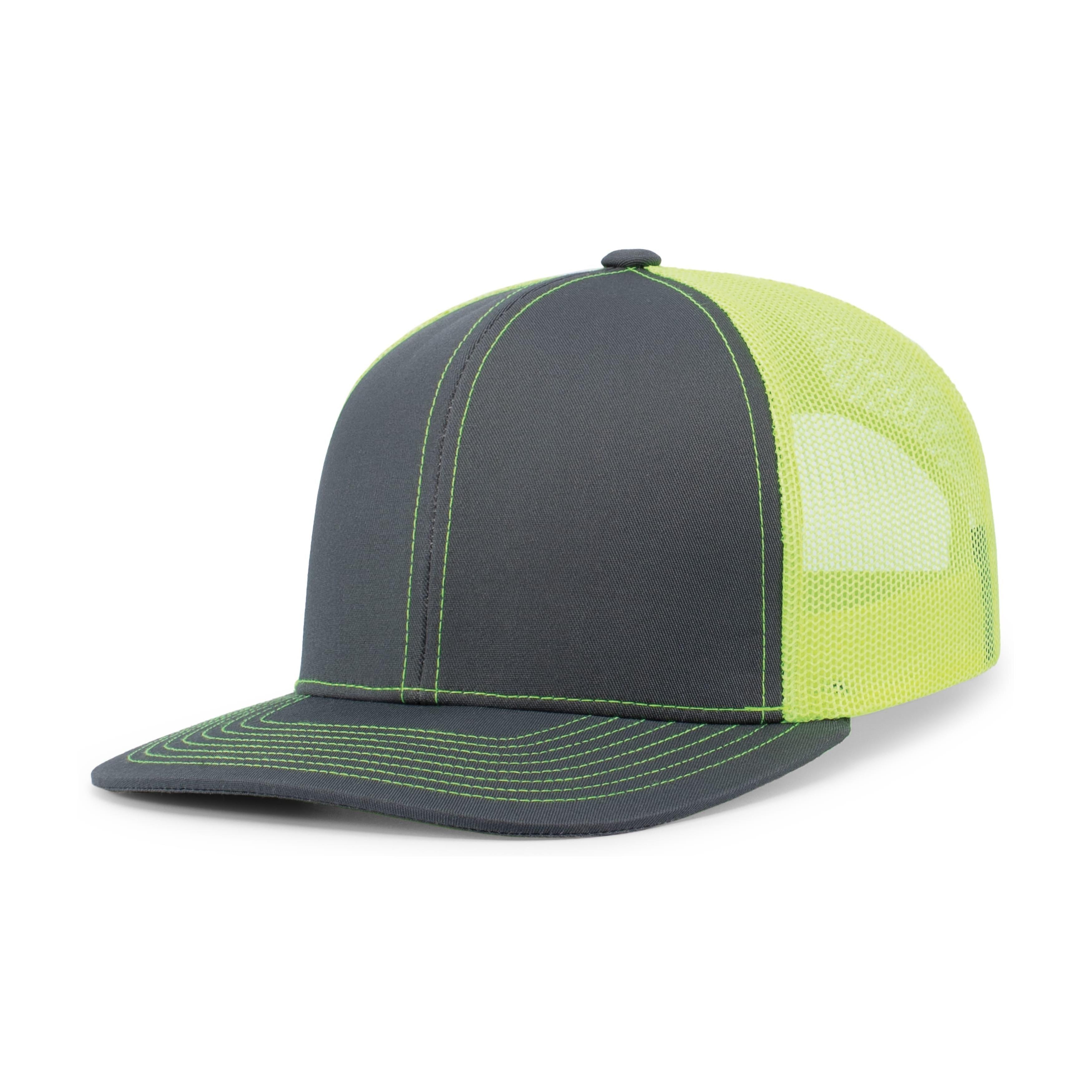 Trucker Snapback Cap - OS - GRAPHITE/NEON YELLOW/GRAPHITE