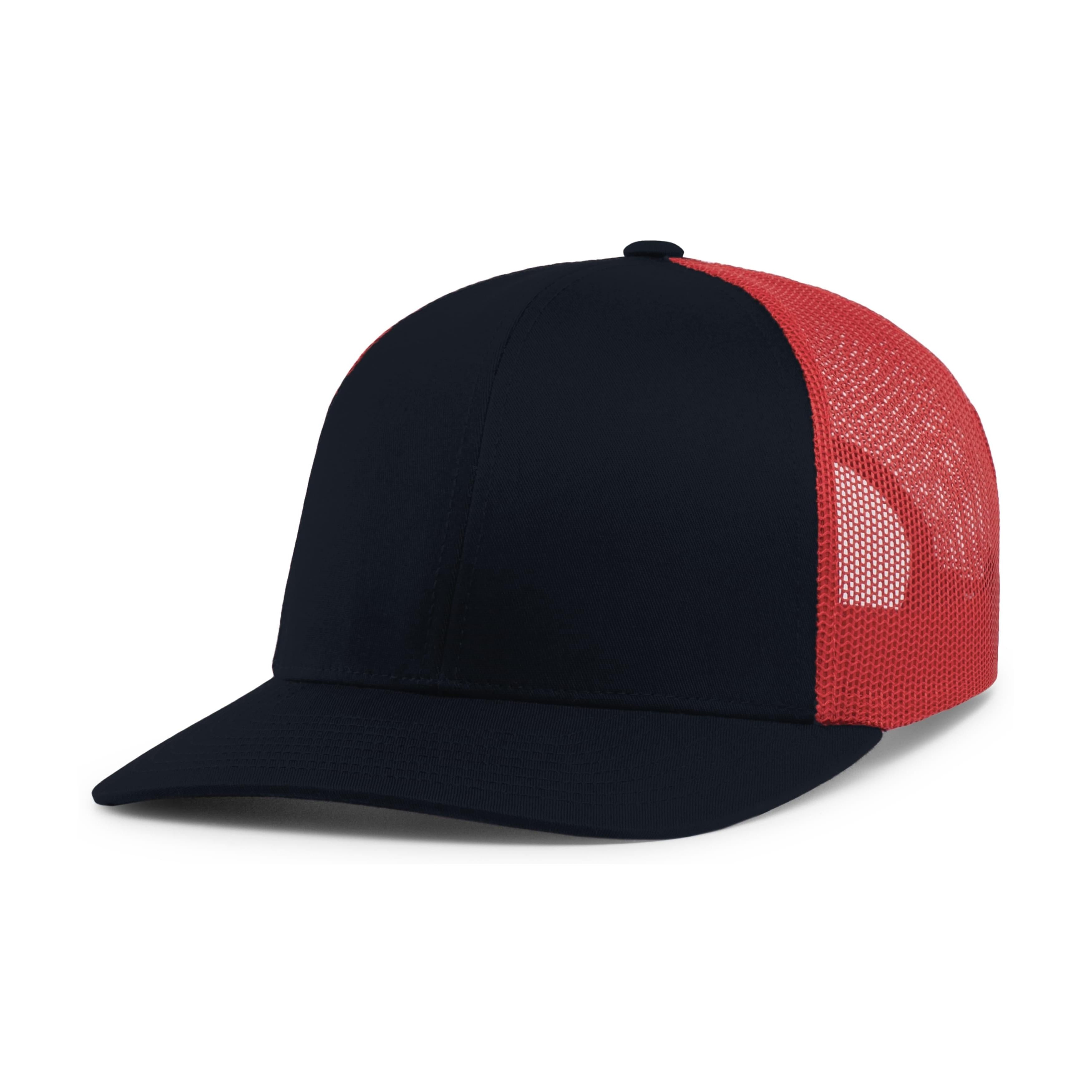 Trucker Snapback Cap - OS - NAVY/RED/NAVY