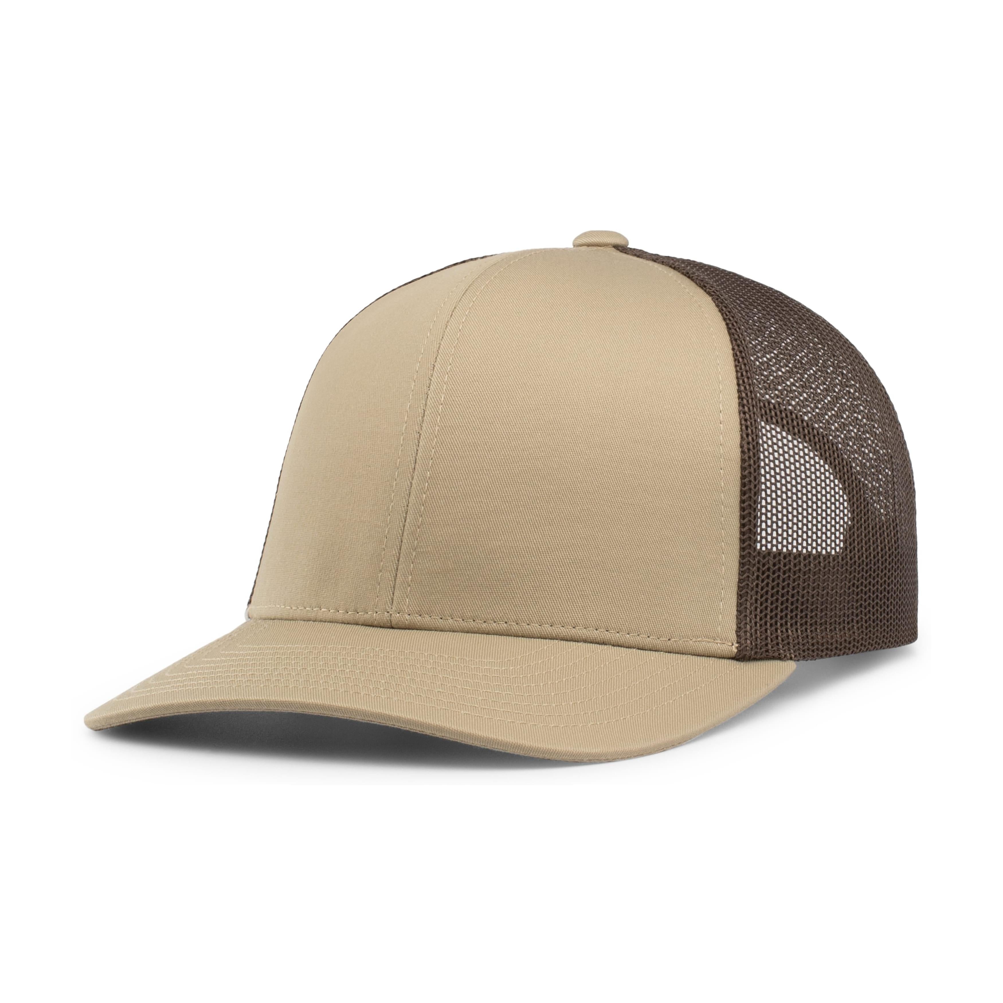 Trucker Snapback Cap - OS - KHAKI/BROWN/KHAKI