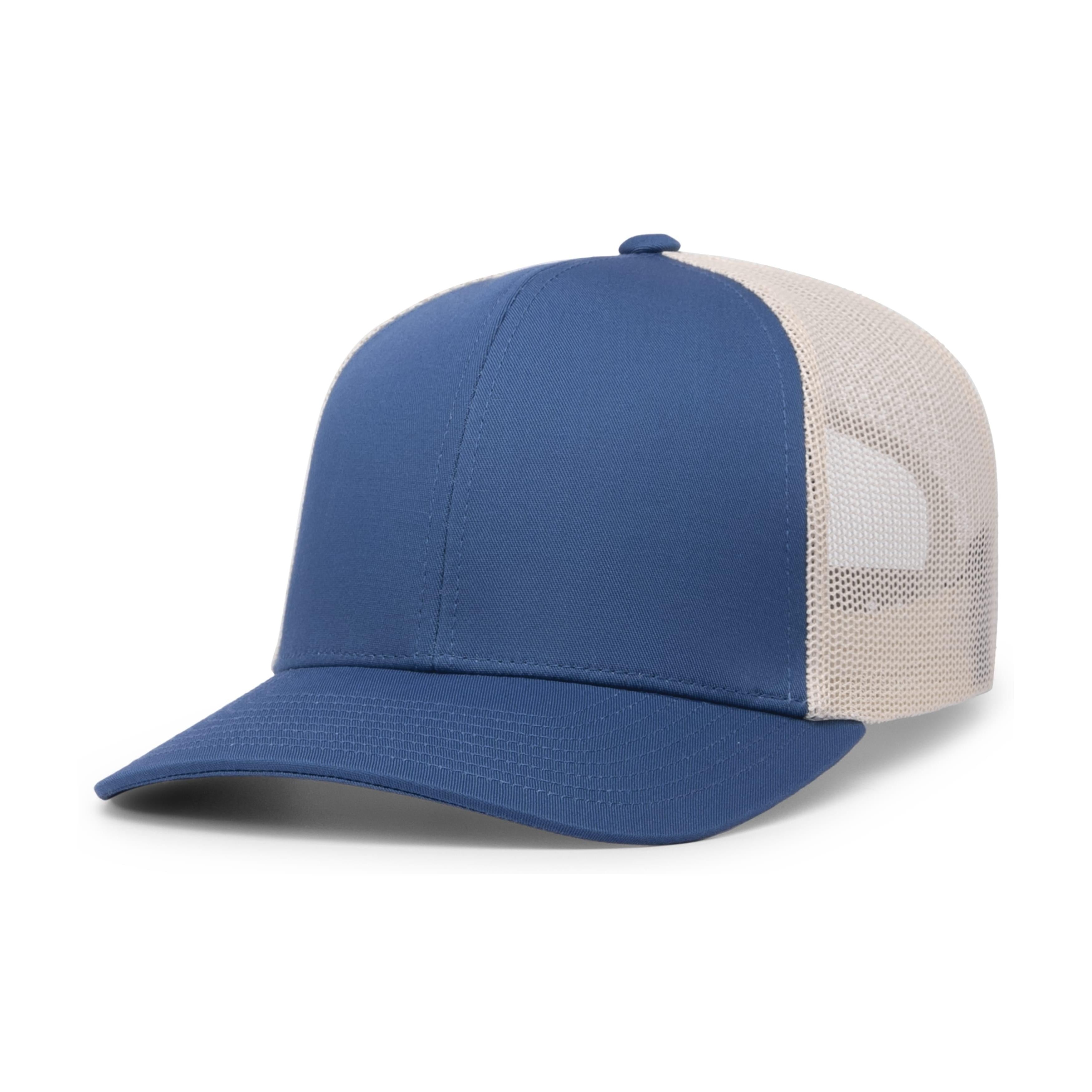 Trucker Snapback Cap - OS - OCEAN BLUE/BEIGE/OCEAN BLUE