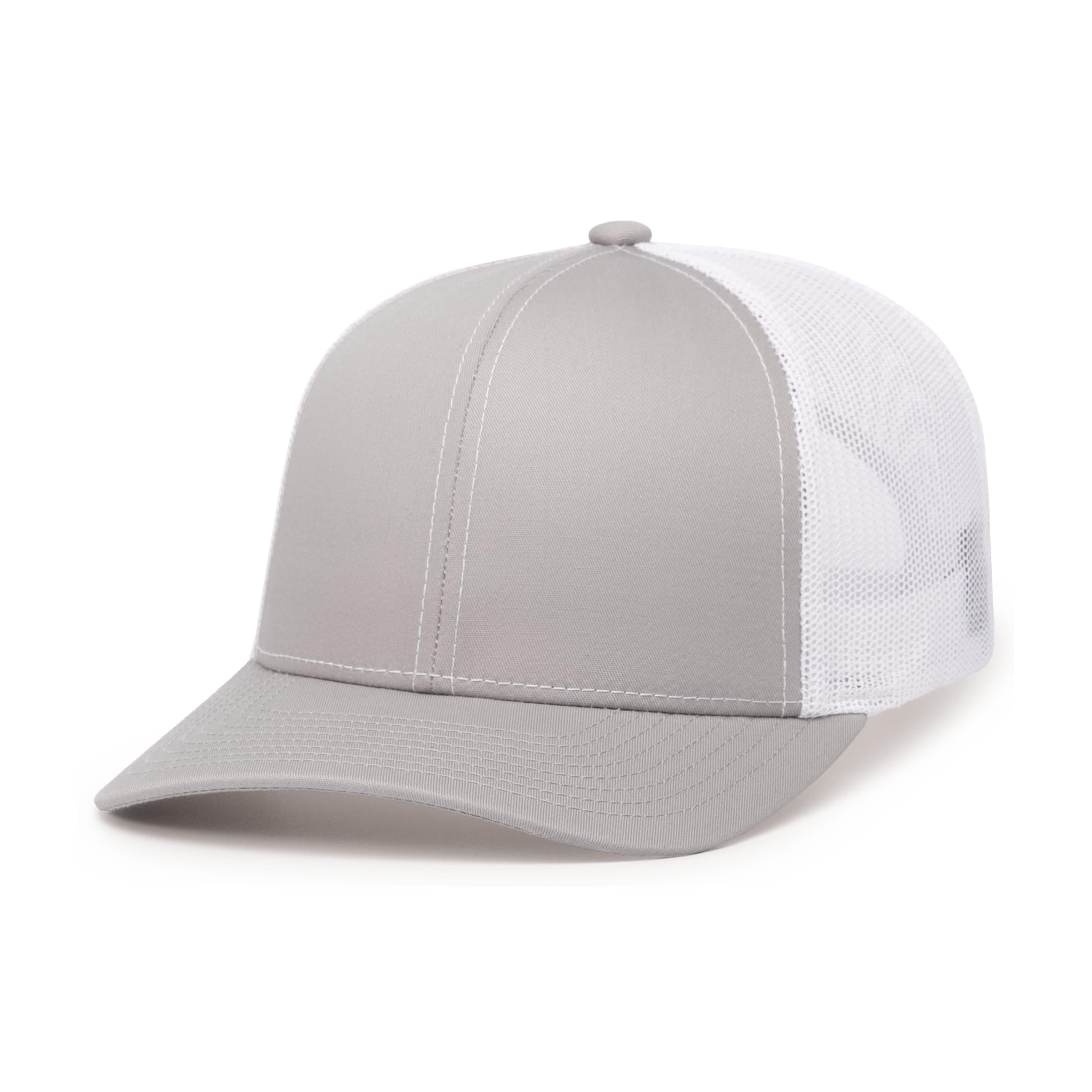 Trucker Snapback Cap - XS - SILVER/WHITE/SILVER
