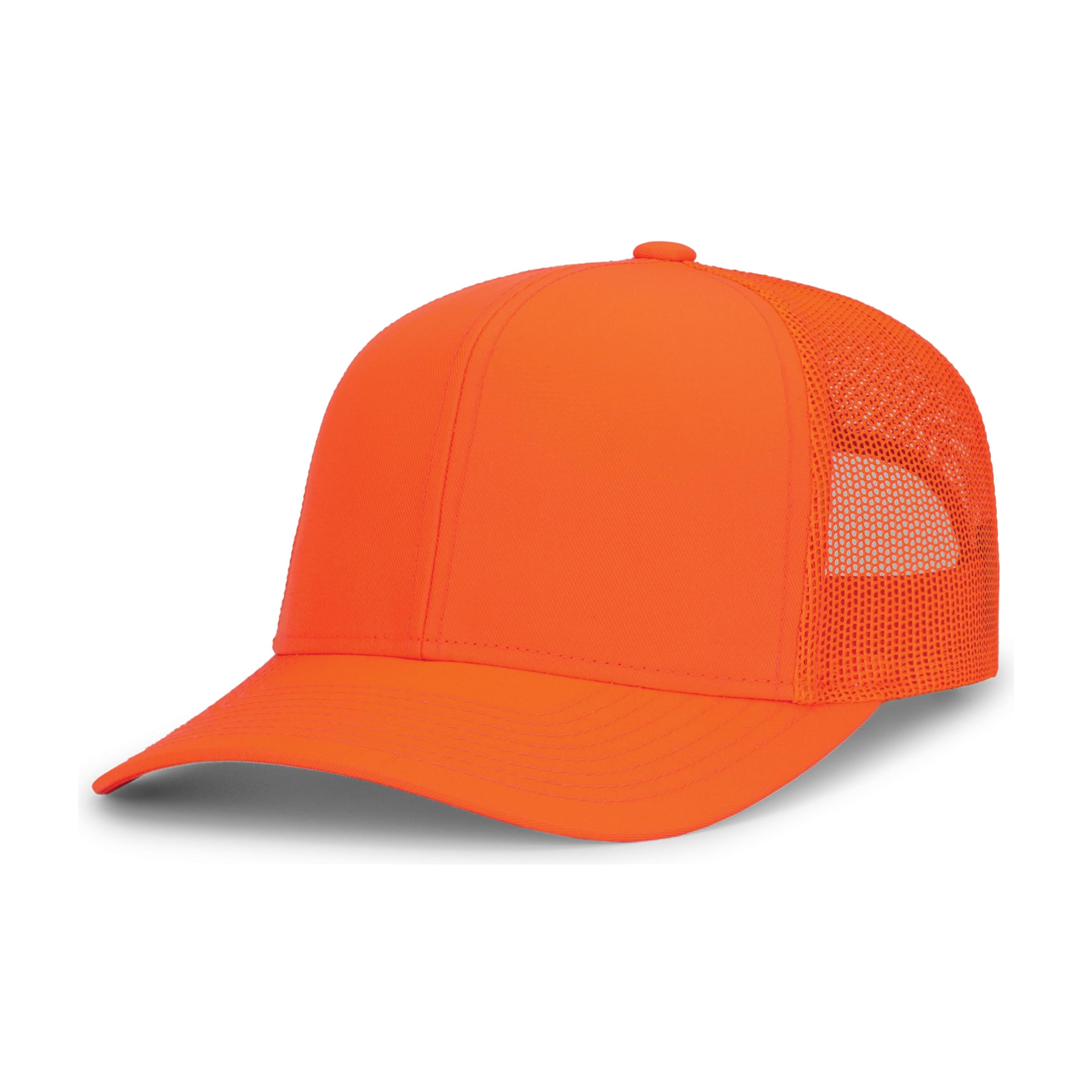 Trucker Snapback Cap - OS - BLAZE ORANGE