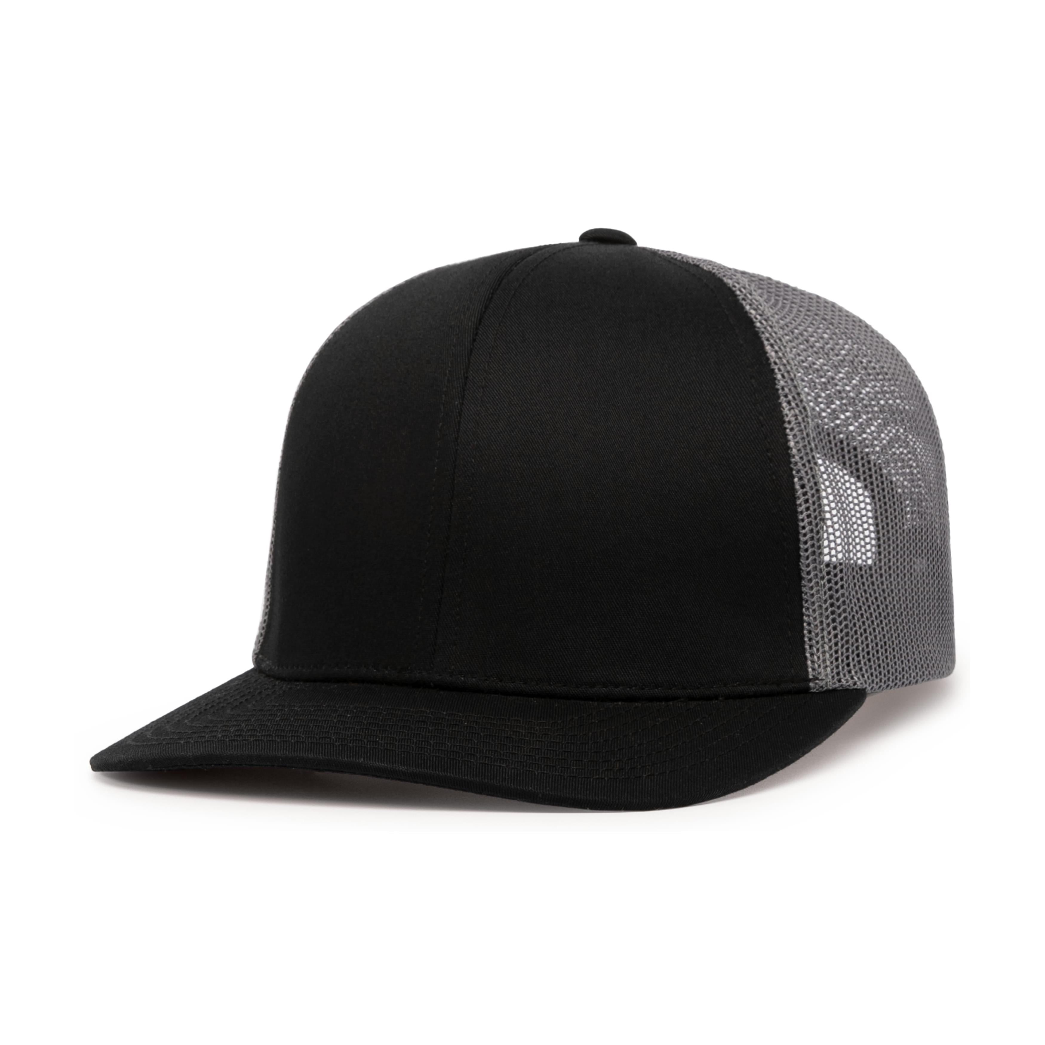 Trucker Snapback Cap - XL - BLACK/GRAPHITE/BLACK