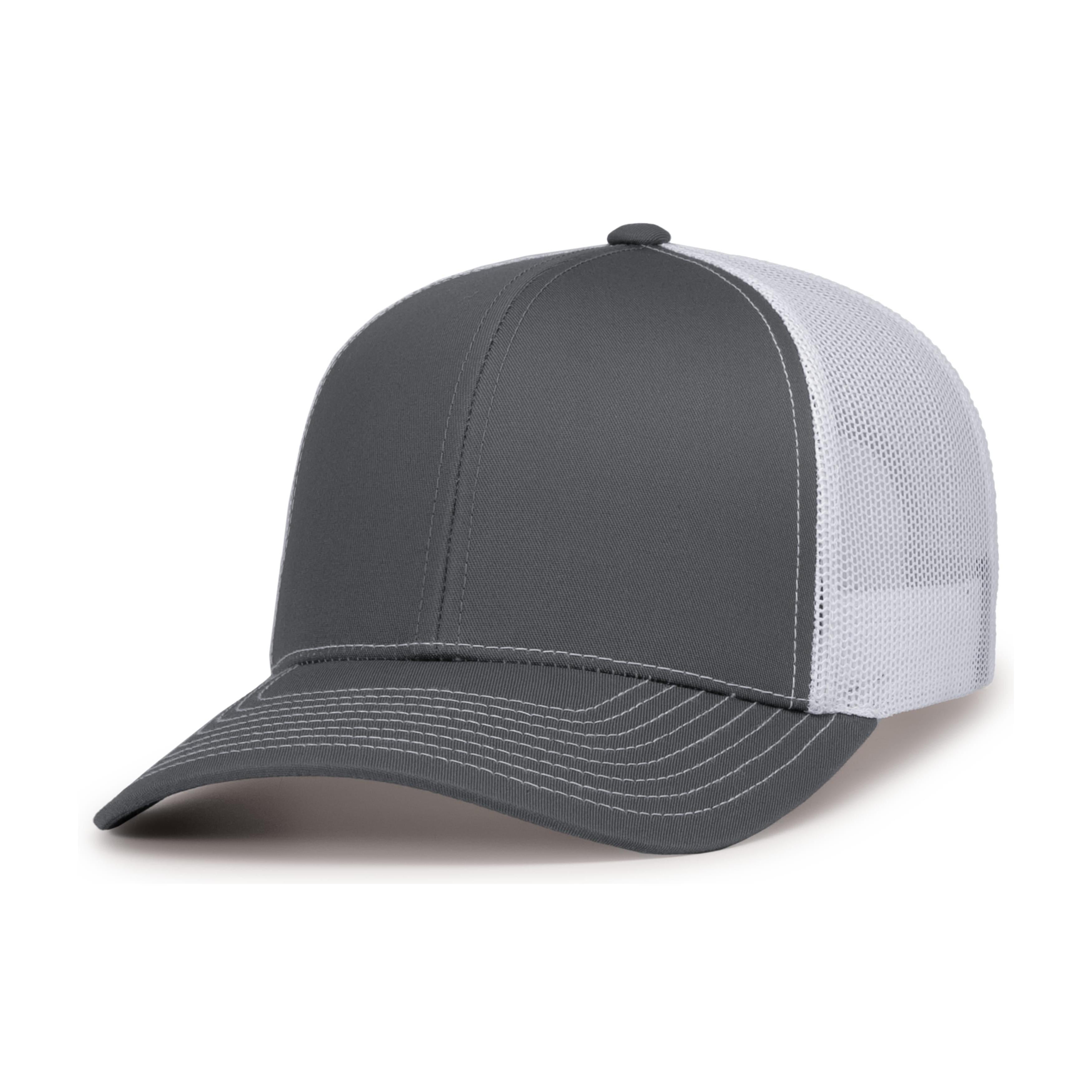 Contrast Stitch Trucker Snapback - OS - GRAPHITE/WHITE/GRAPHITE
