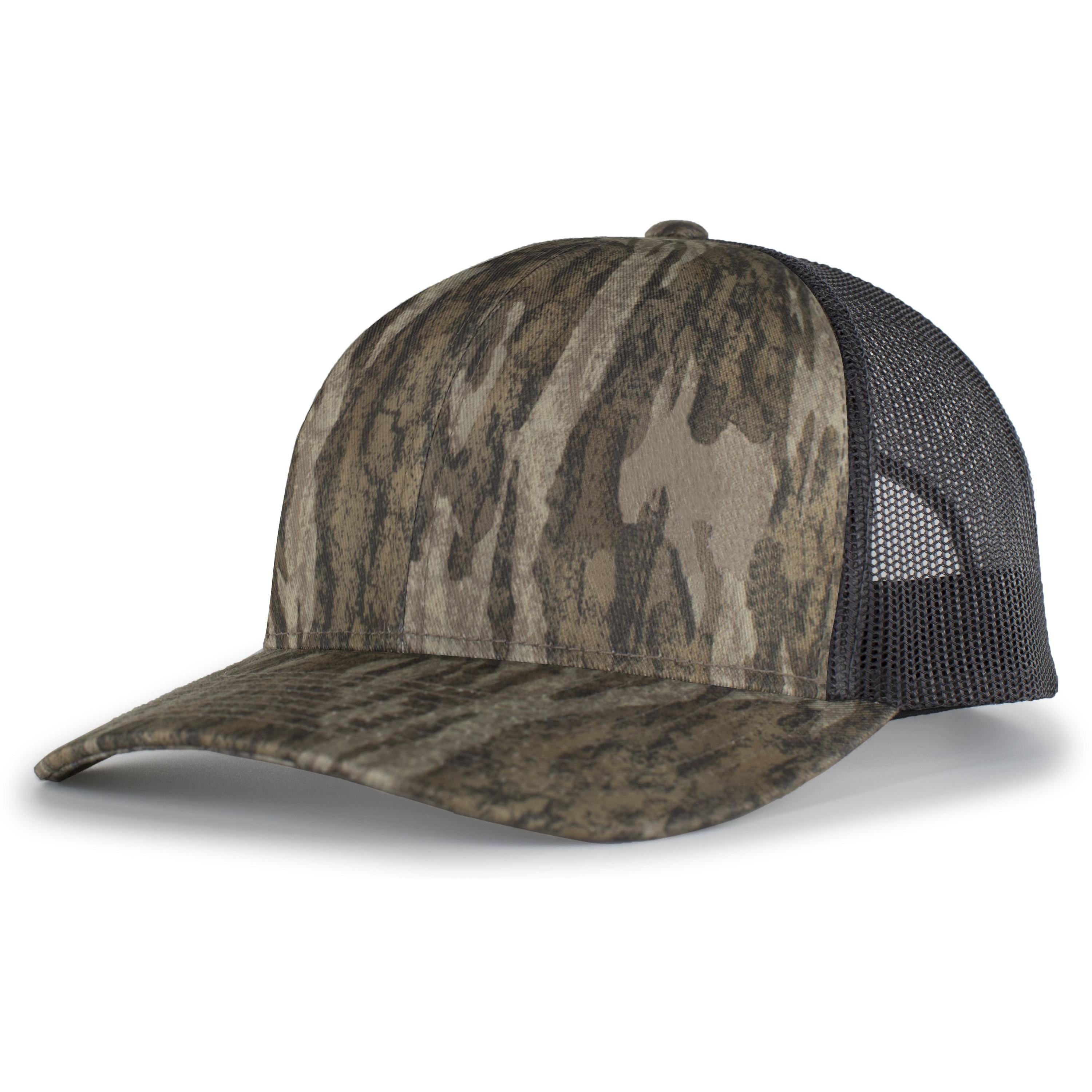 Camo Snapback Trucker Cap - OS - BOTTOMLAND/LIGHT CHARCOAL