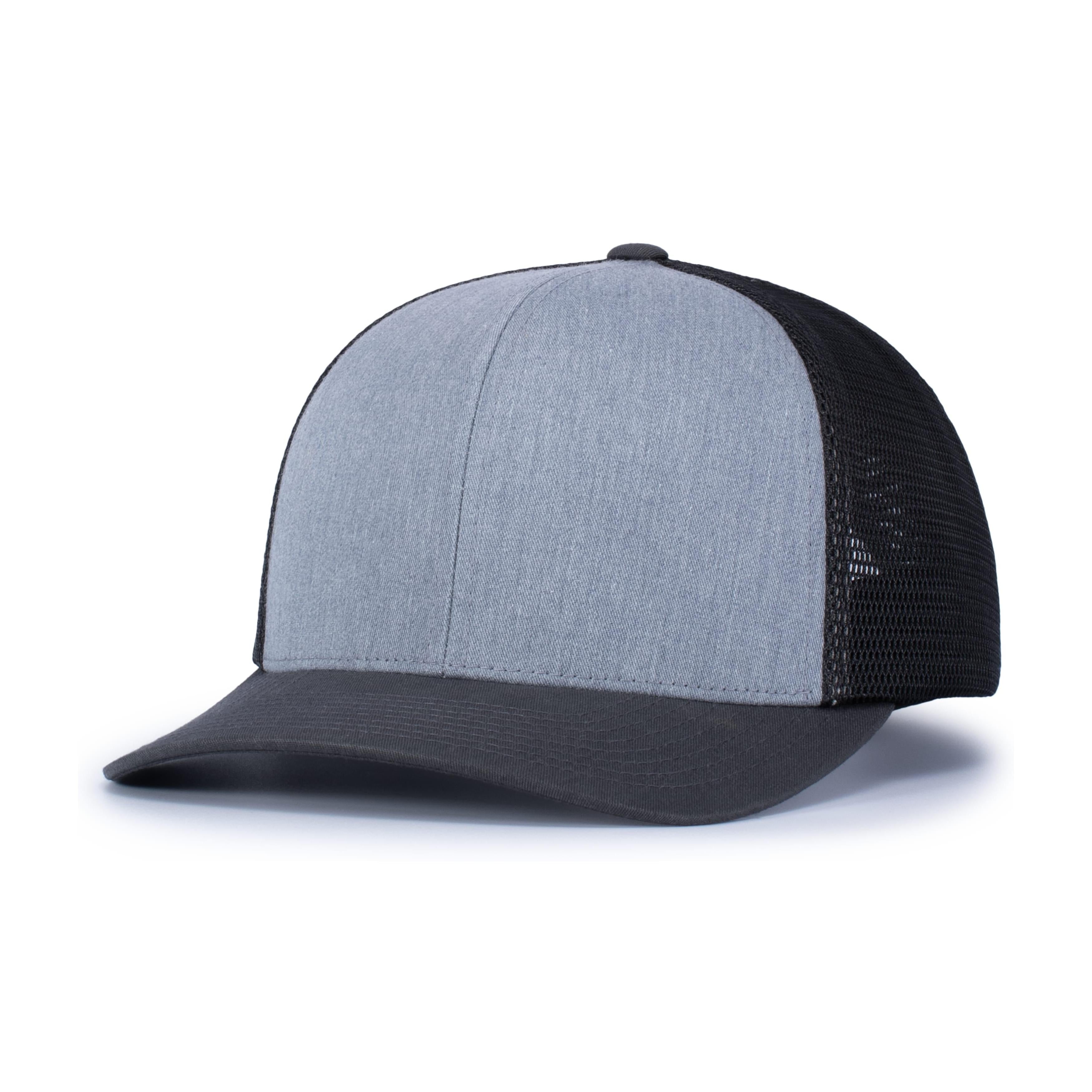 Trucker Flexfit® Snapback Cap - OS - HEATHER GREY/LT CHARCOAL/LT CHARCOAL