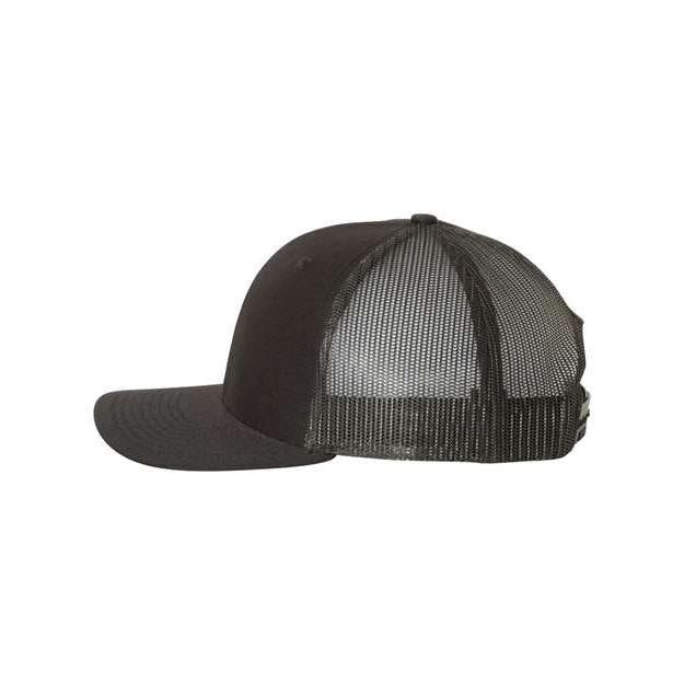 Genuine Leather Patch - Richardson 112 Snapback Trucker Cap  - XL