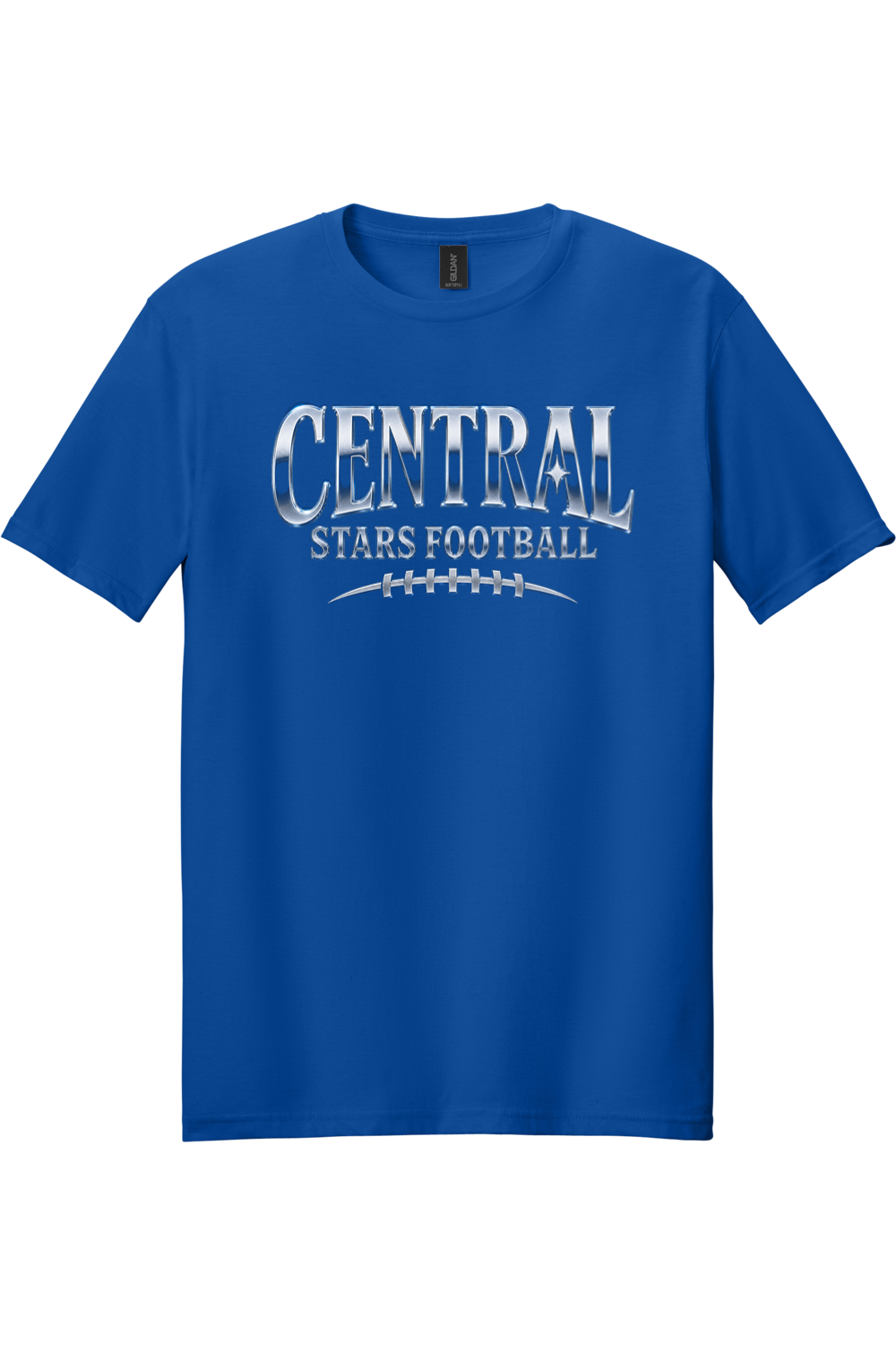 Chromed Out Central Stars Football Tee