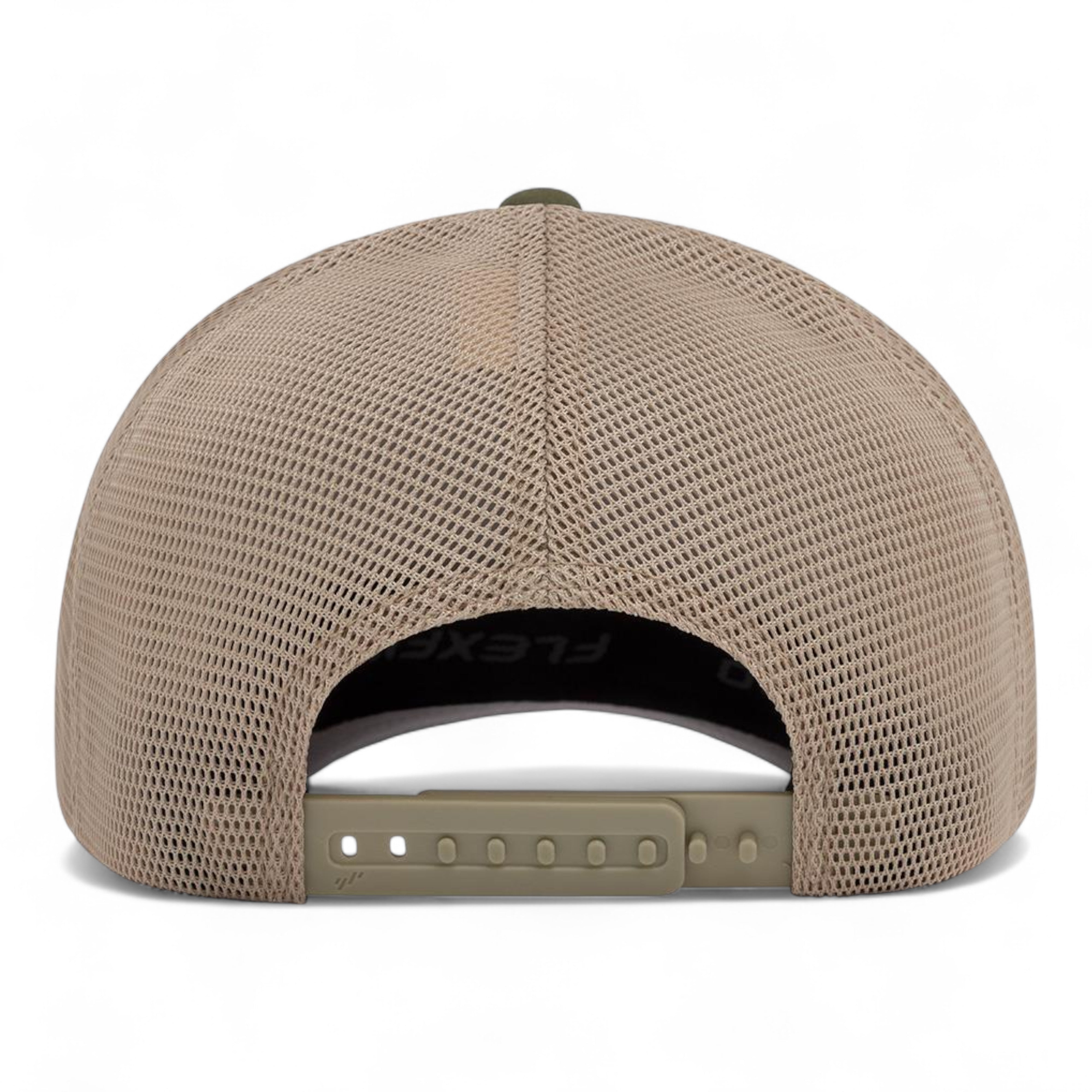Flexfit 110 Mesh-Back Cap - Olive/ Khaki