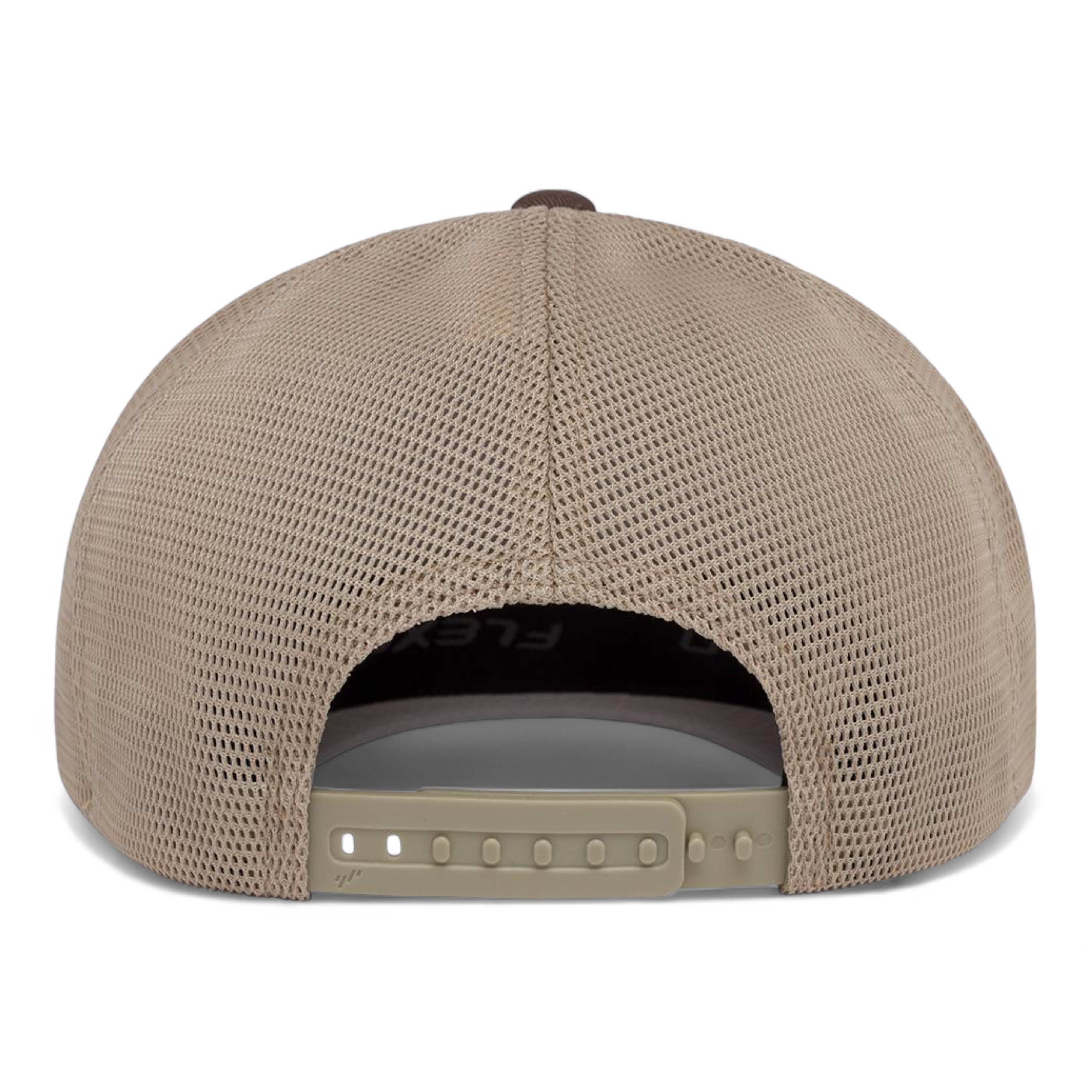 Flexfit 110 Mesh-Back Cap - Brown/ Khaki