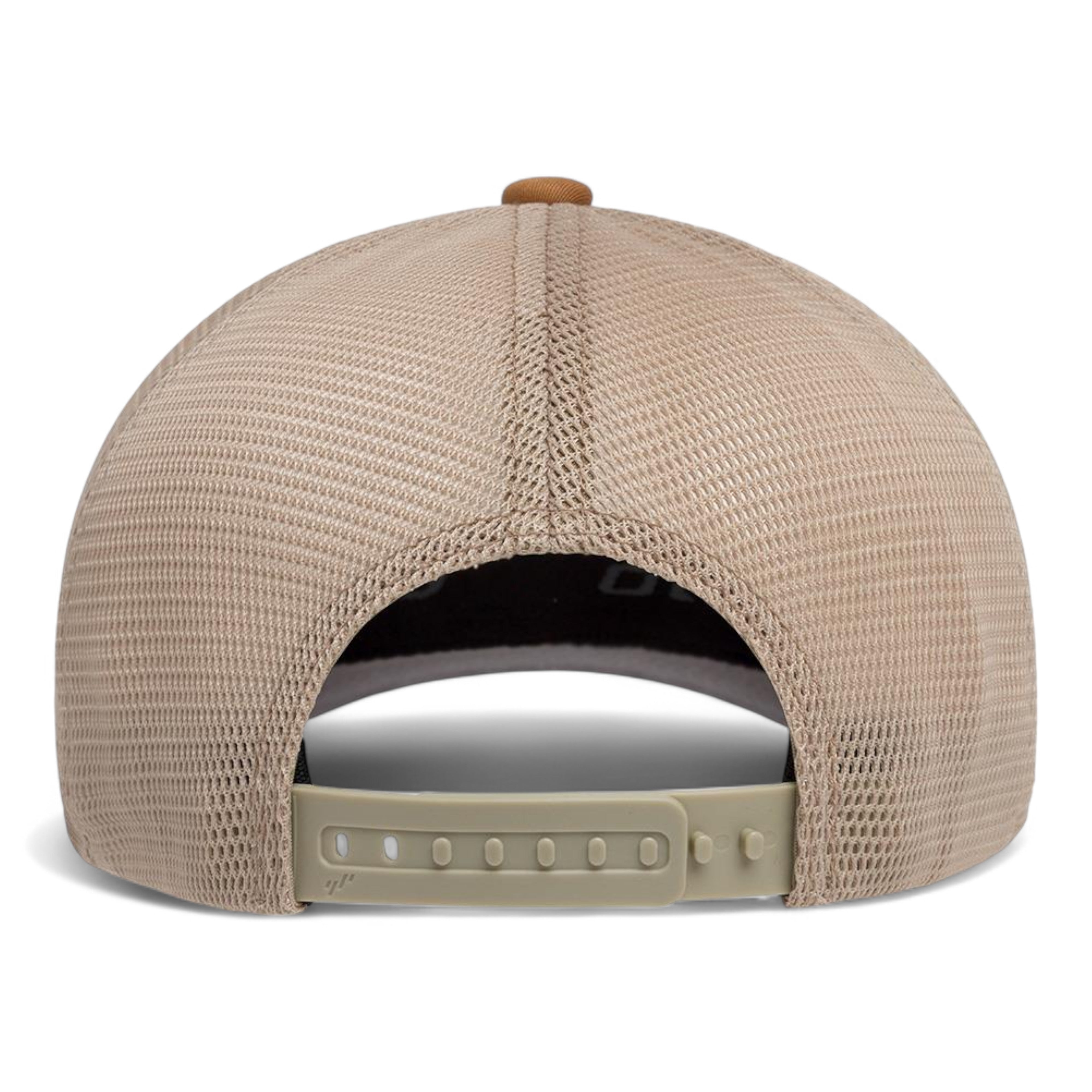 Flexfit 110 Mesh-Back Cap - Caramel/ Khaki