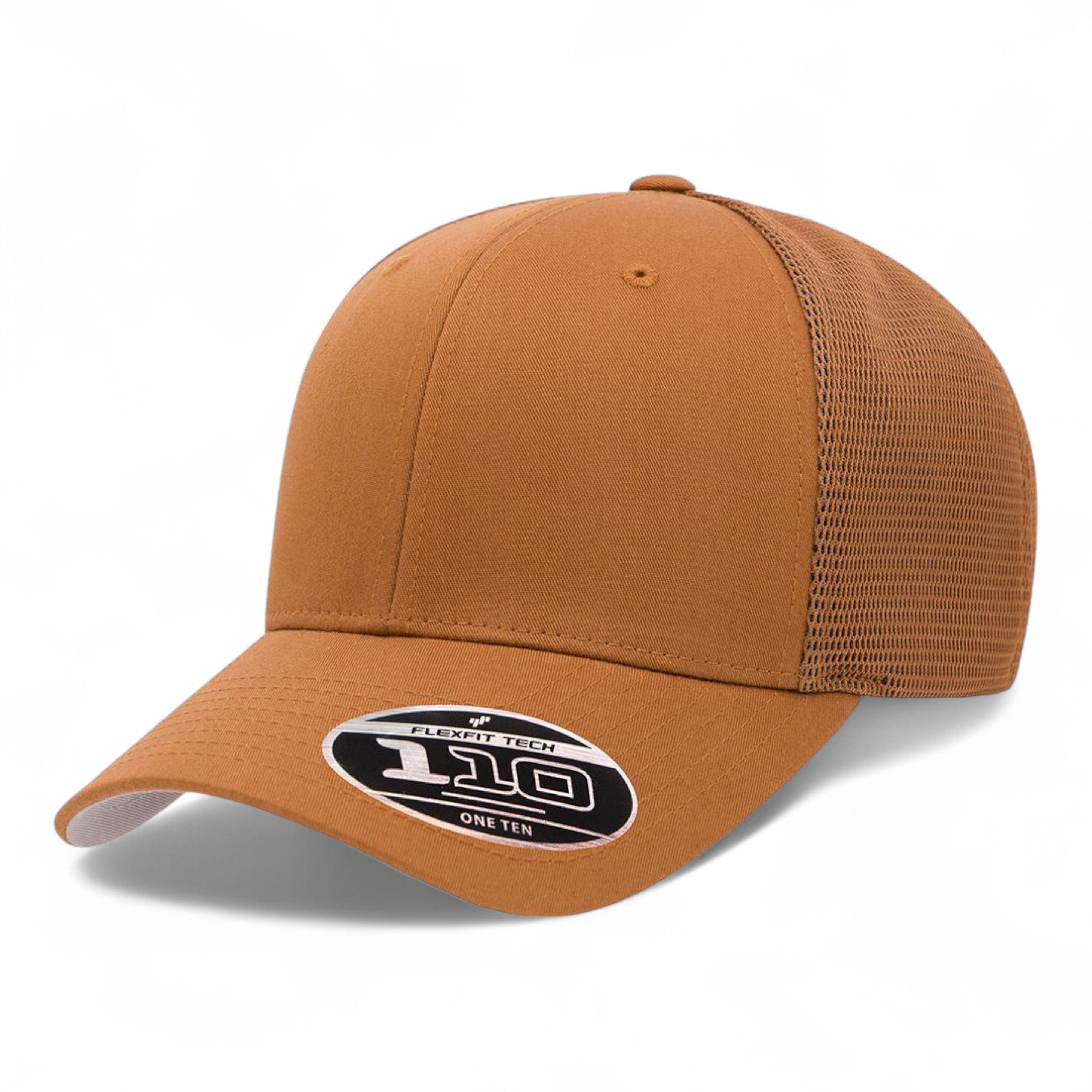 Flexfit 110 Mesh-Back Cap - Caramel