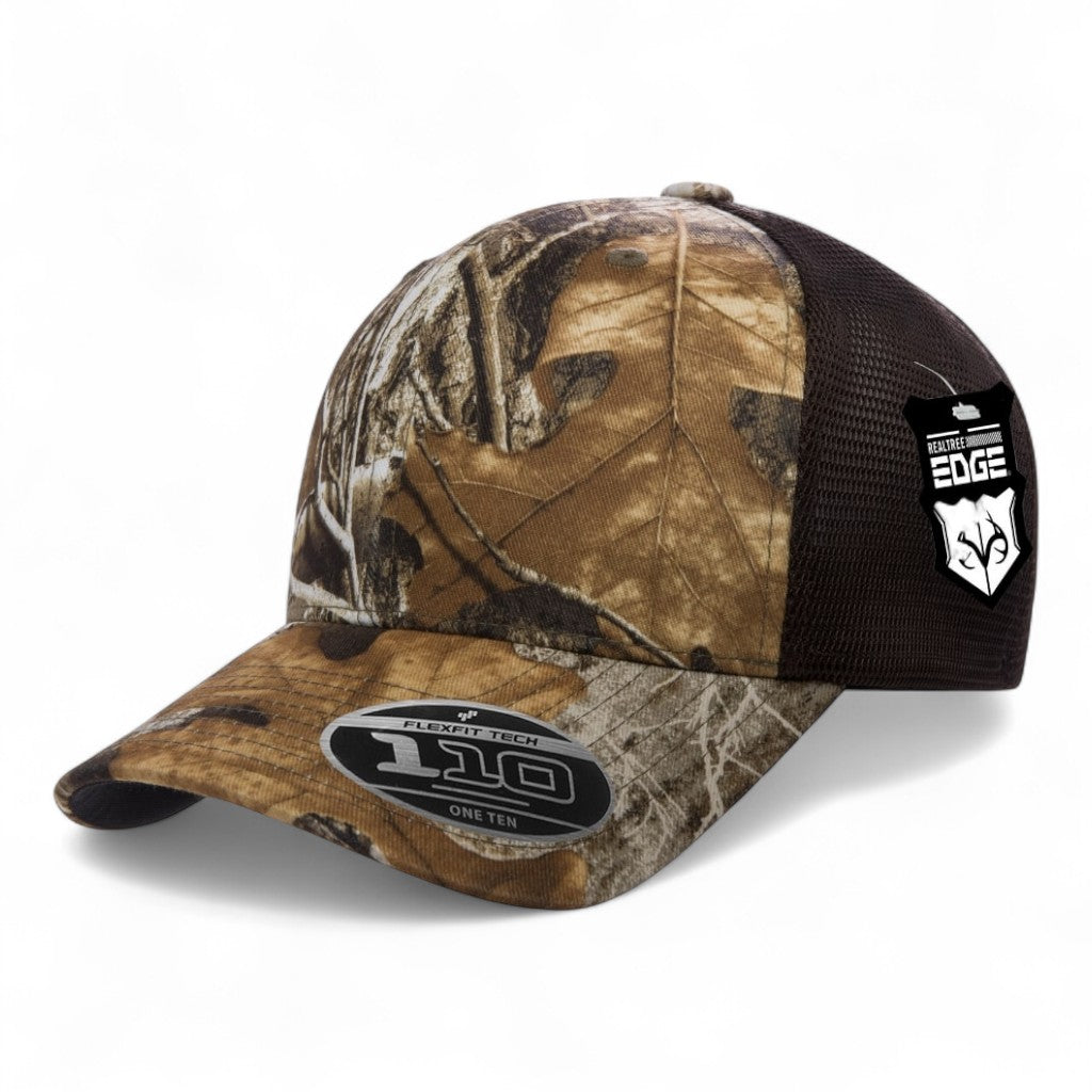 Flexfit 110 Mesh-Back Cap - Realtree Edge/ Brown