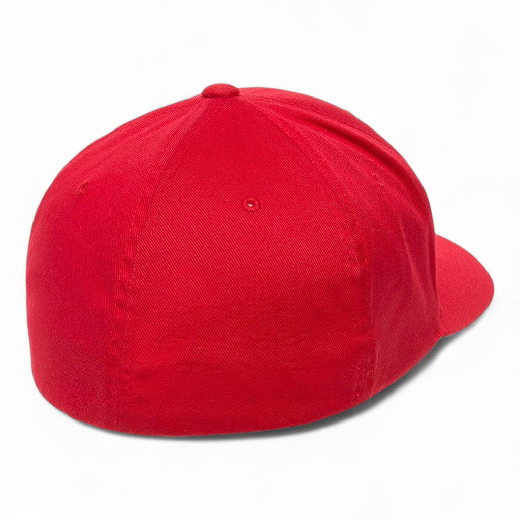Flexfit 6277Y Youth Cotton Blend Cap - Red