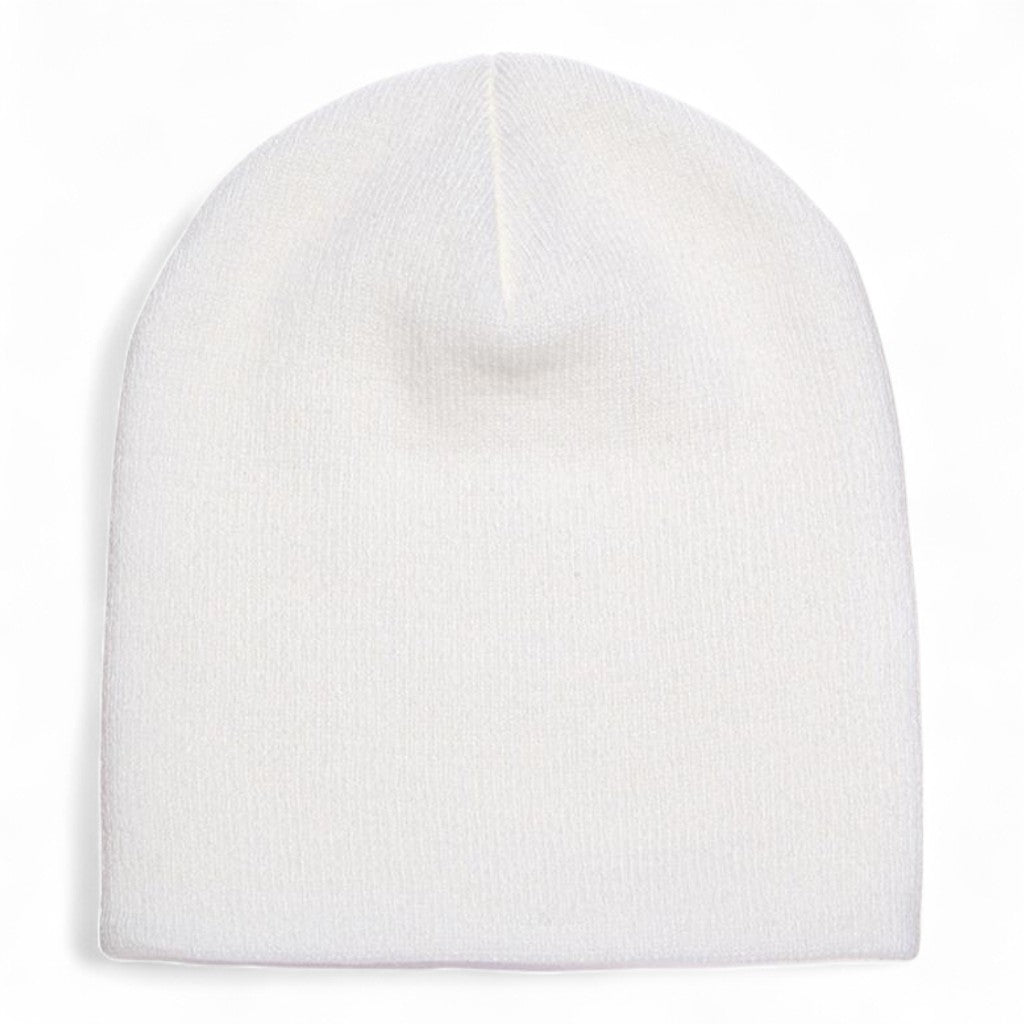 YP Classics/Yupoong 1500KC 8 1/2" Beanie - White