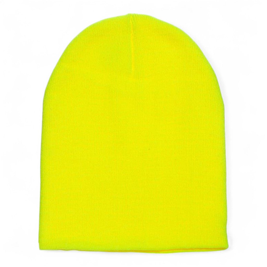 YP Classics/Yupoong 1500KC 8 1/2" Beanie - Safety Yellow