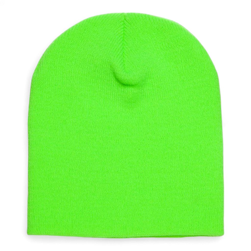 YP Classics/Yupoong 1500KC 8 1/2" Beanie - Safety Green