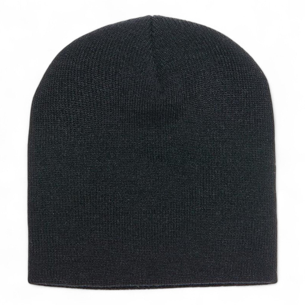 YP Classics/Yupoong 1500KC 8 1/2" Beanie - Black
