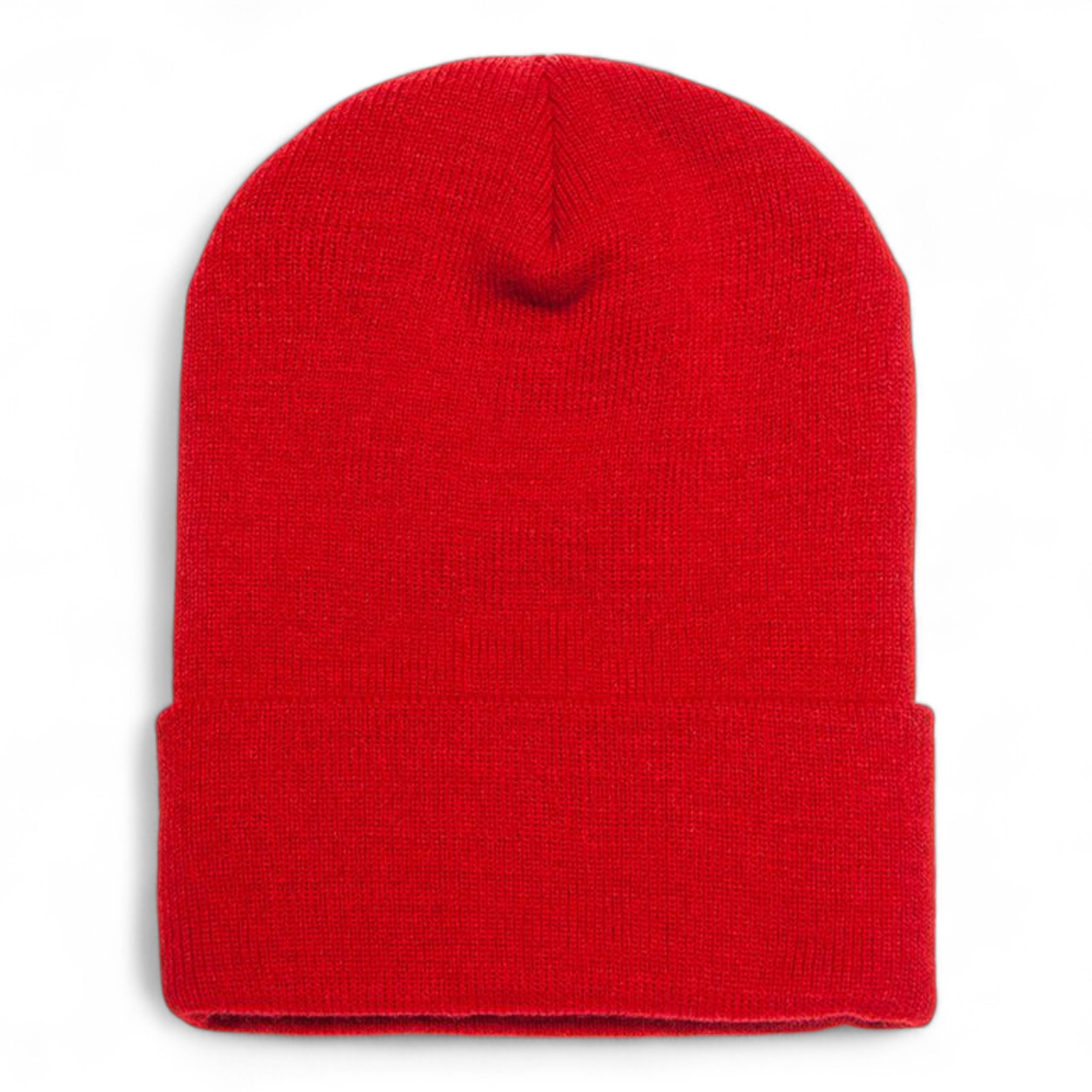 YP Classics/Yupoong 1501KC Cuffed Beanie - Red
