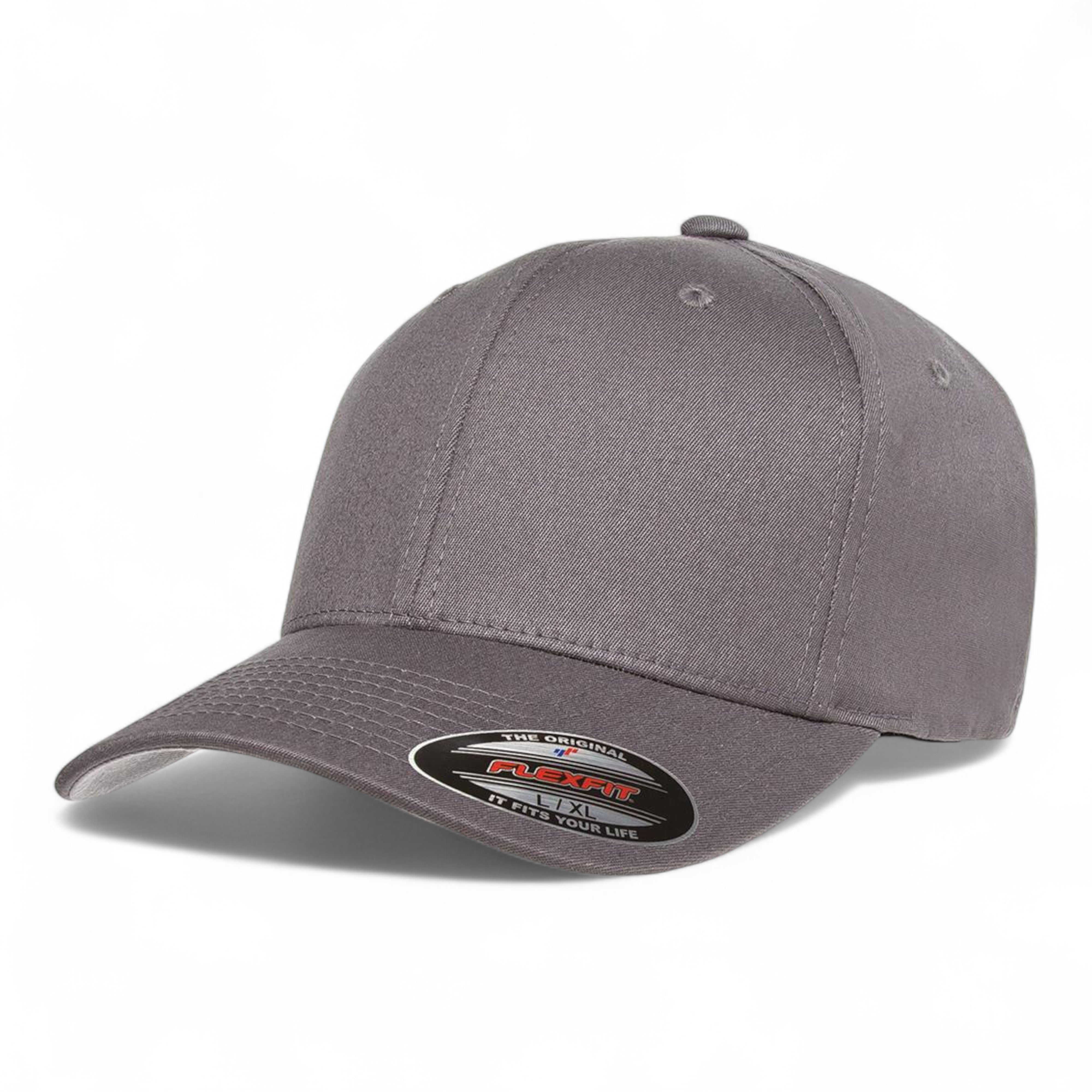 V-Flexfit 5001 Cotton Twill Cap - S/M - Grey