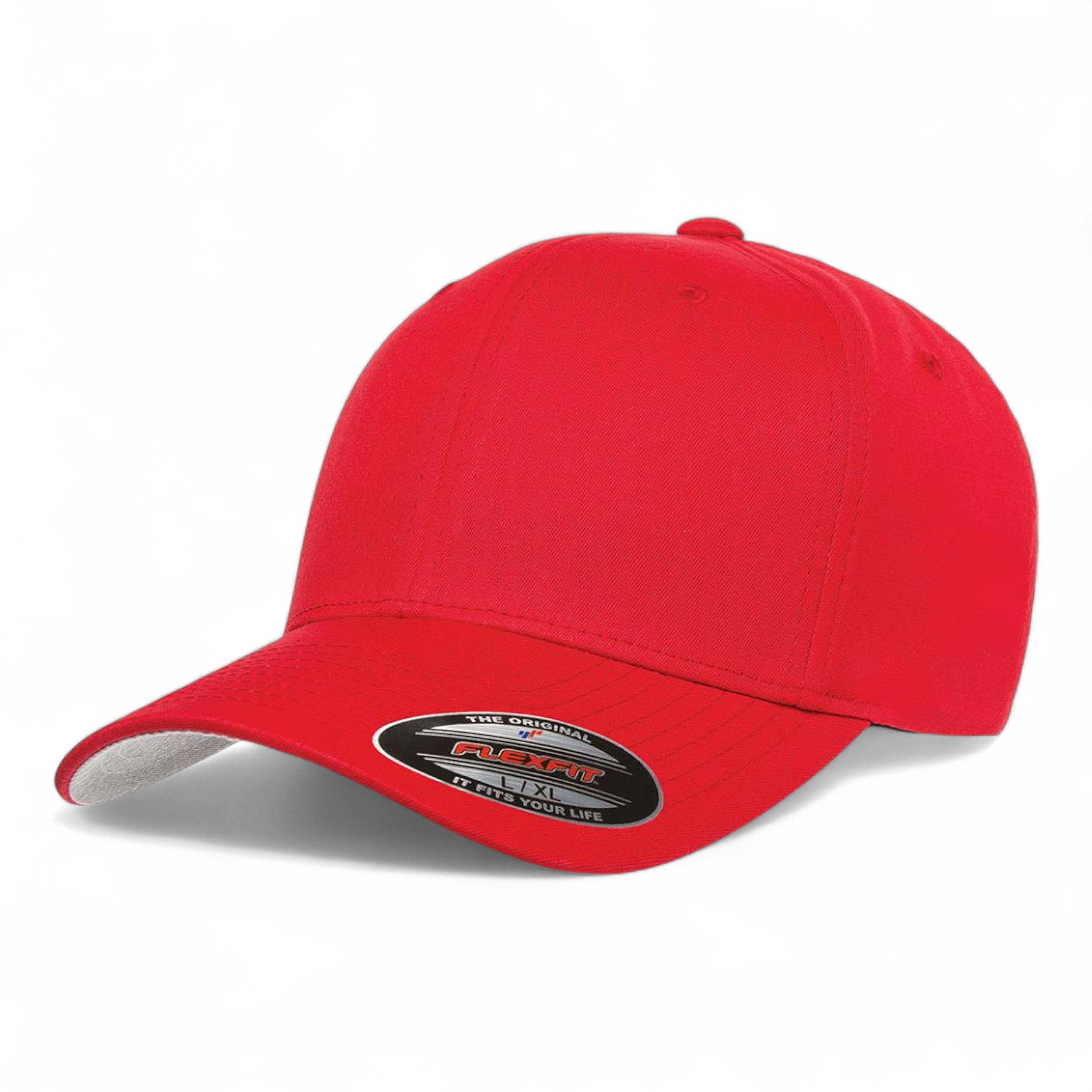 V-Flexfit 5001 Cotton Twill Cap - S/M - Red