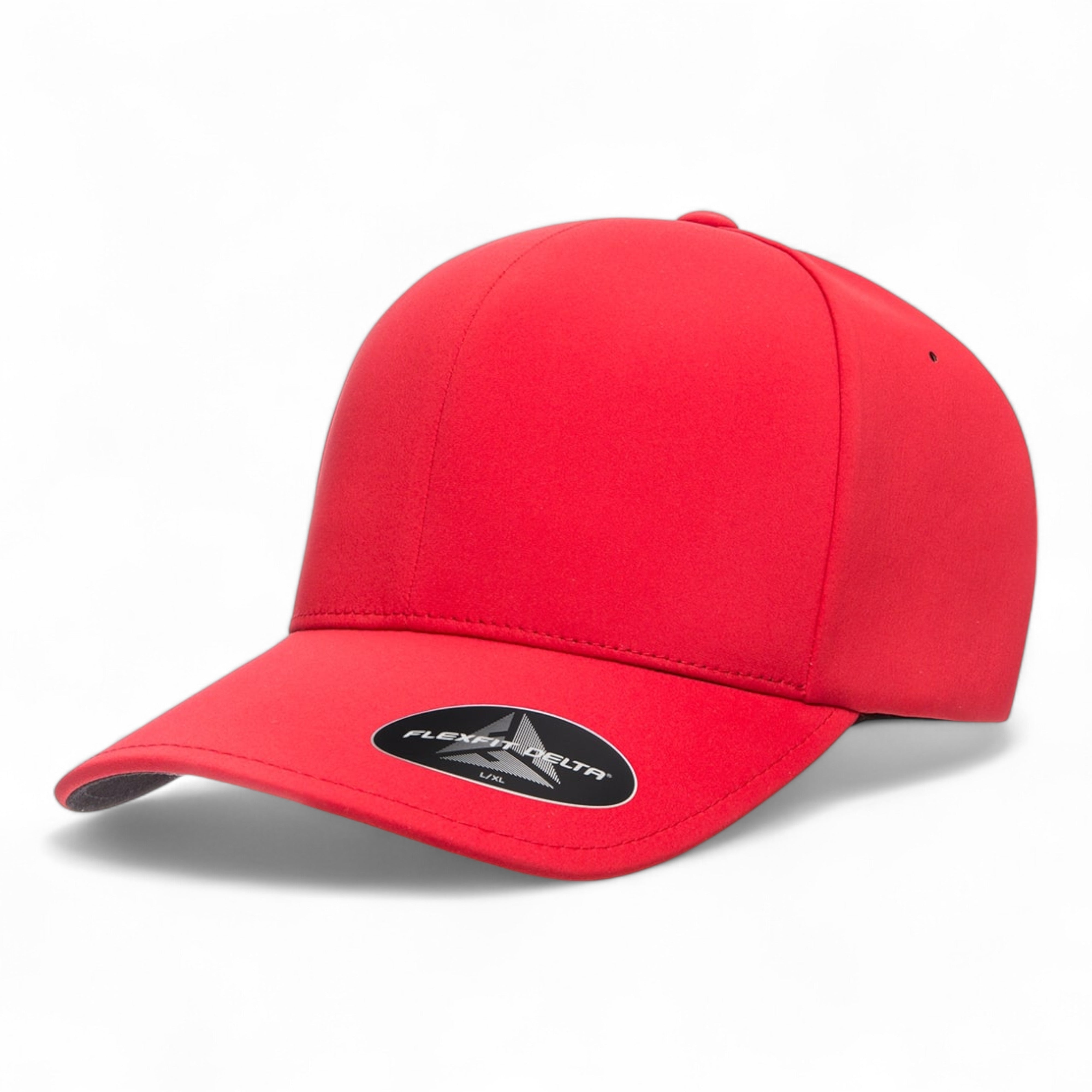 Flexfit 180 Delta Seamless Cap - S/M - Red