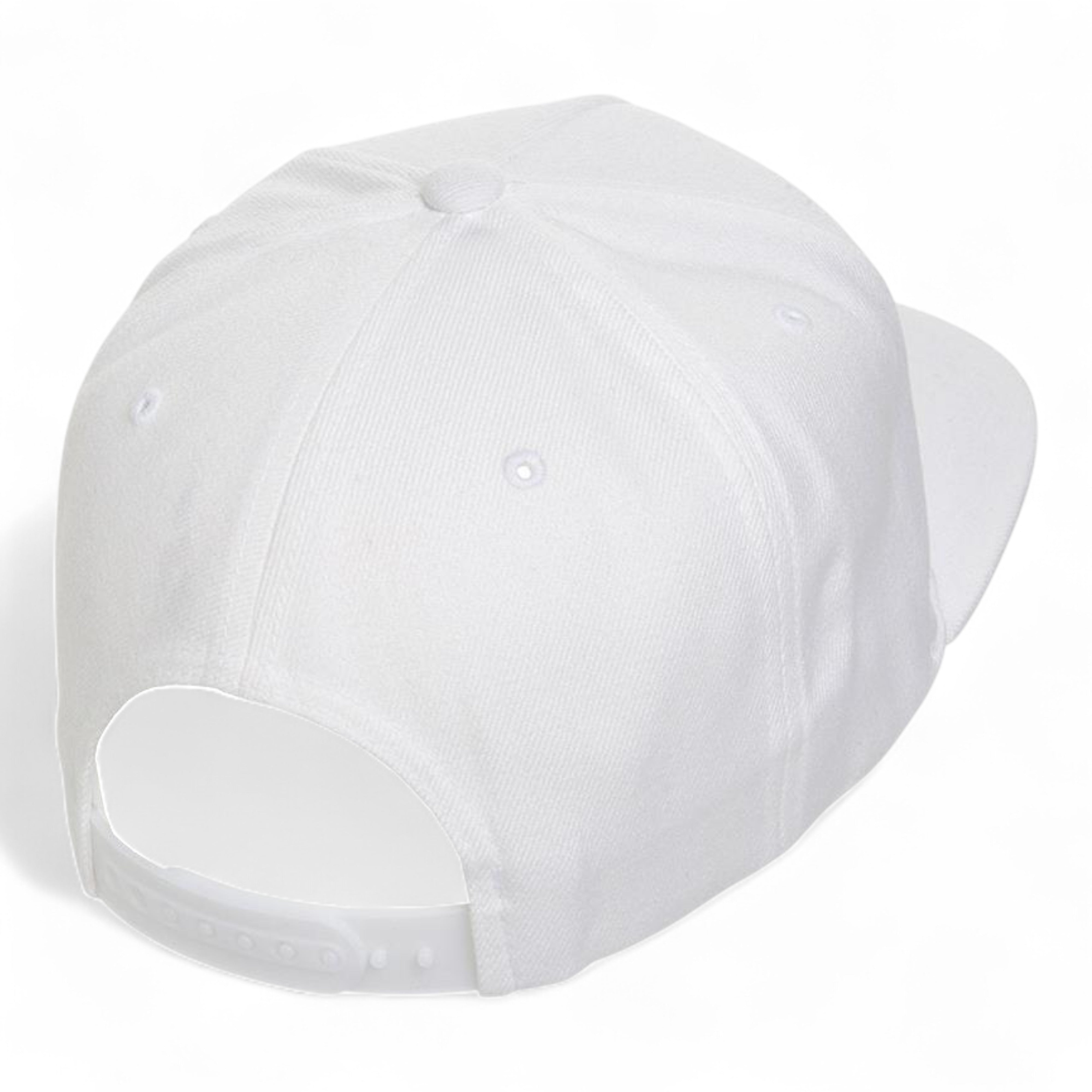 YP Classics/Yupoong 5089M Premium Five-Panel Snapback Cap - White