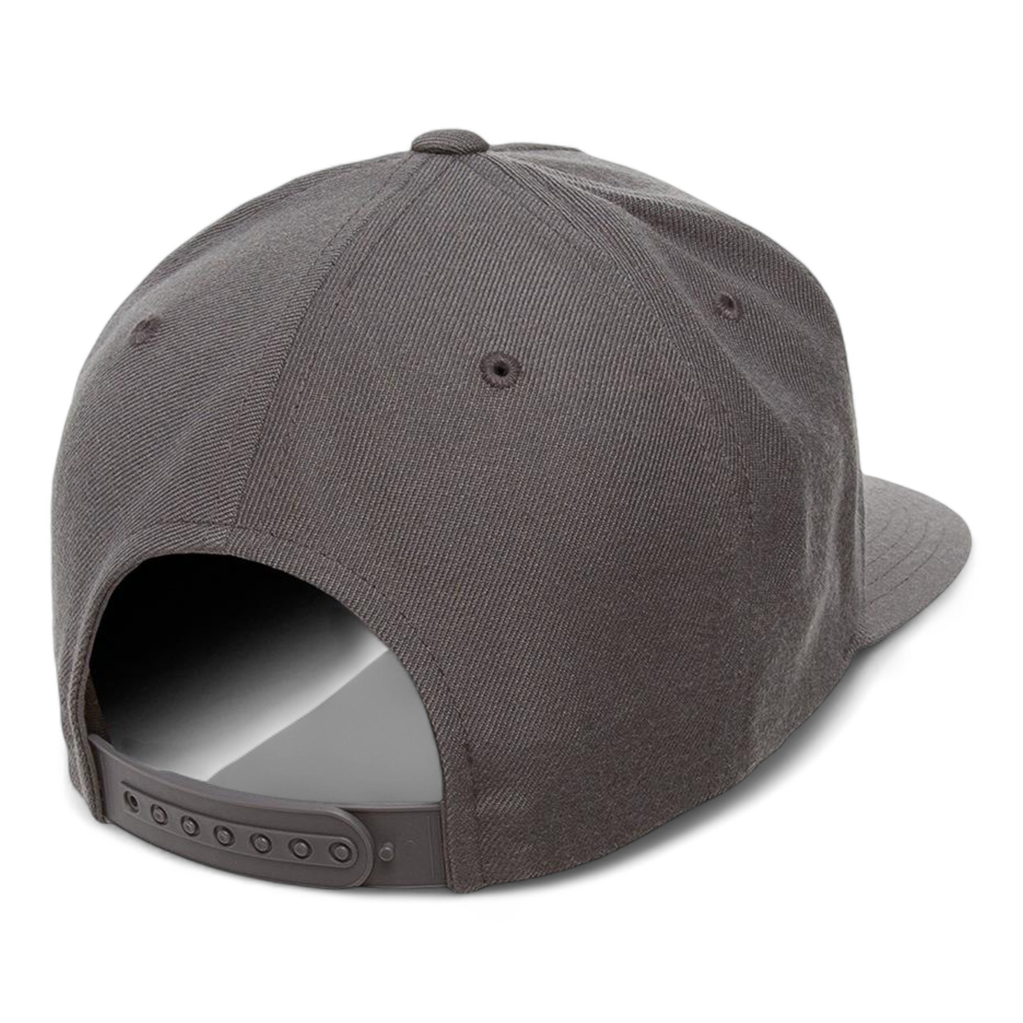YP Classics/Yupoong 5089M Premium Five-Panel Snapback Cap - Dark Grey