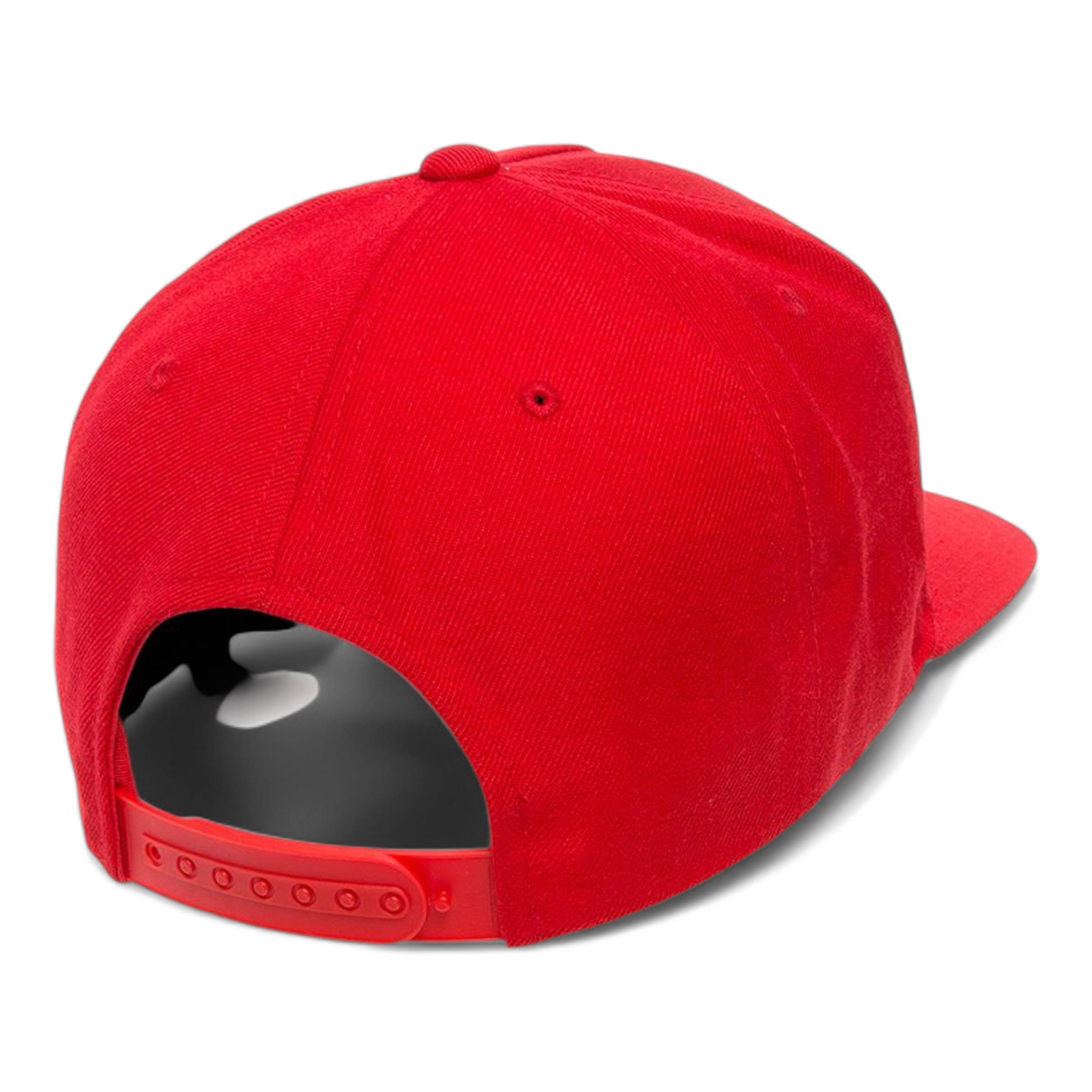 YP Classics/Yupoong 5089M Premium Five-Panel Snapback Cap - Red