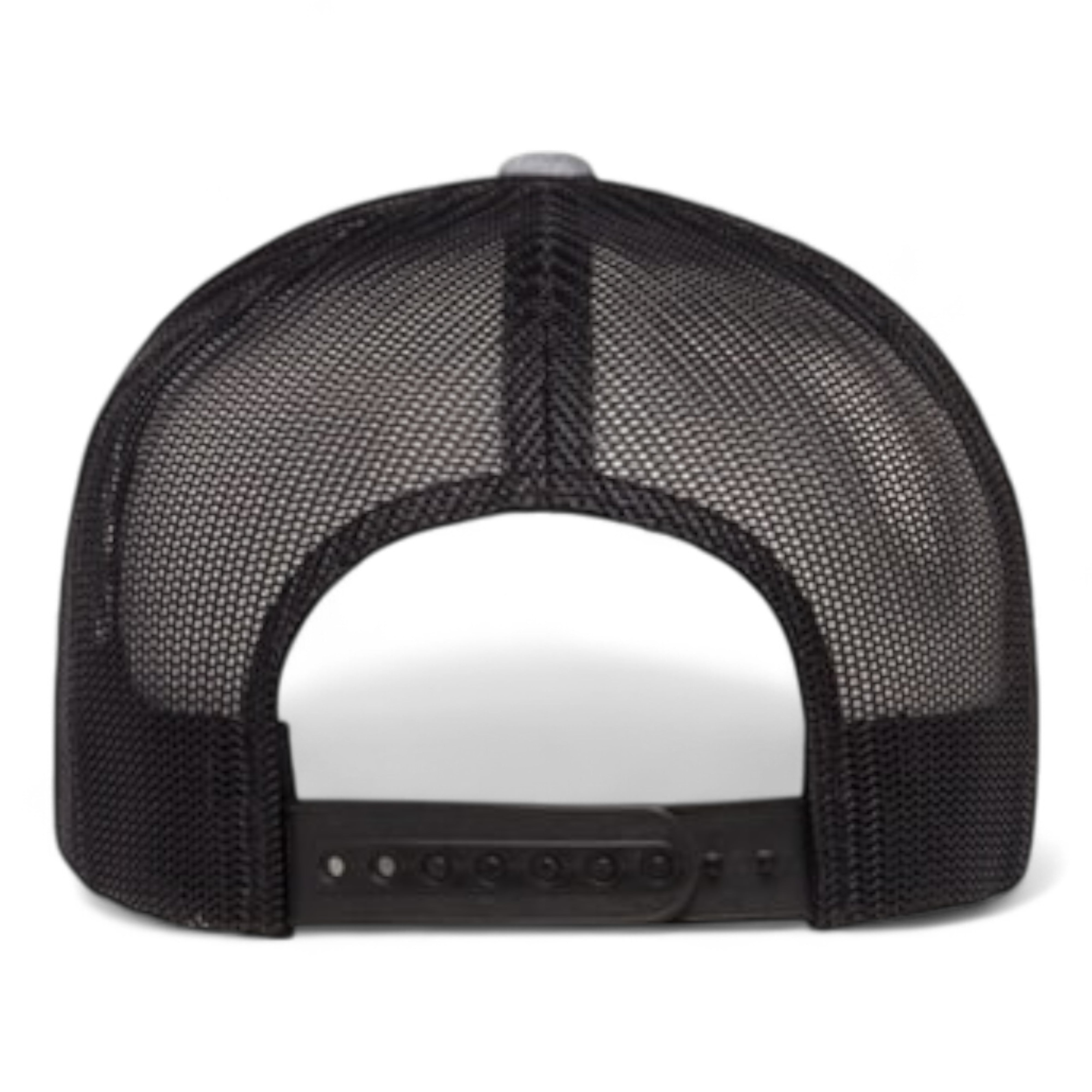 YP Classics/Yupoong 6606 Retro Trucker Cap - Heather Grey/ Black