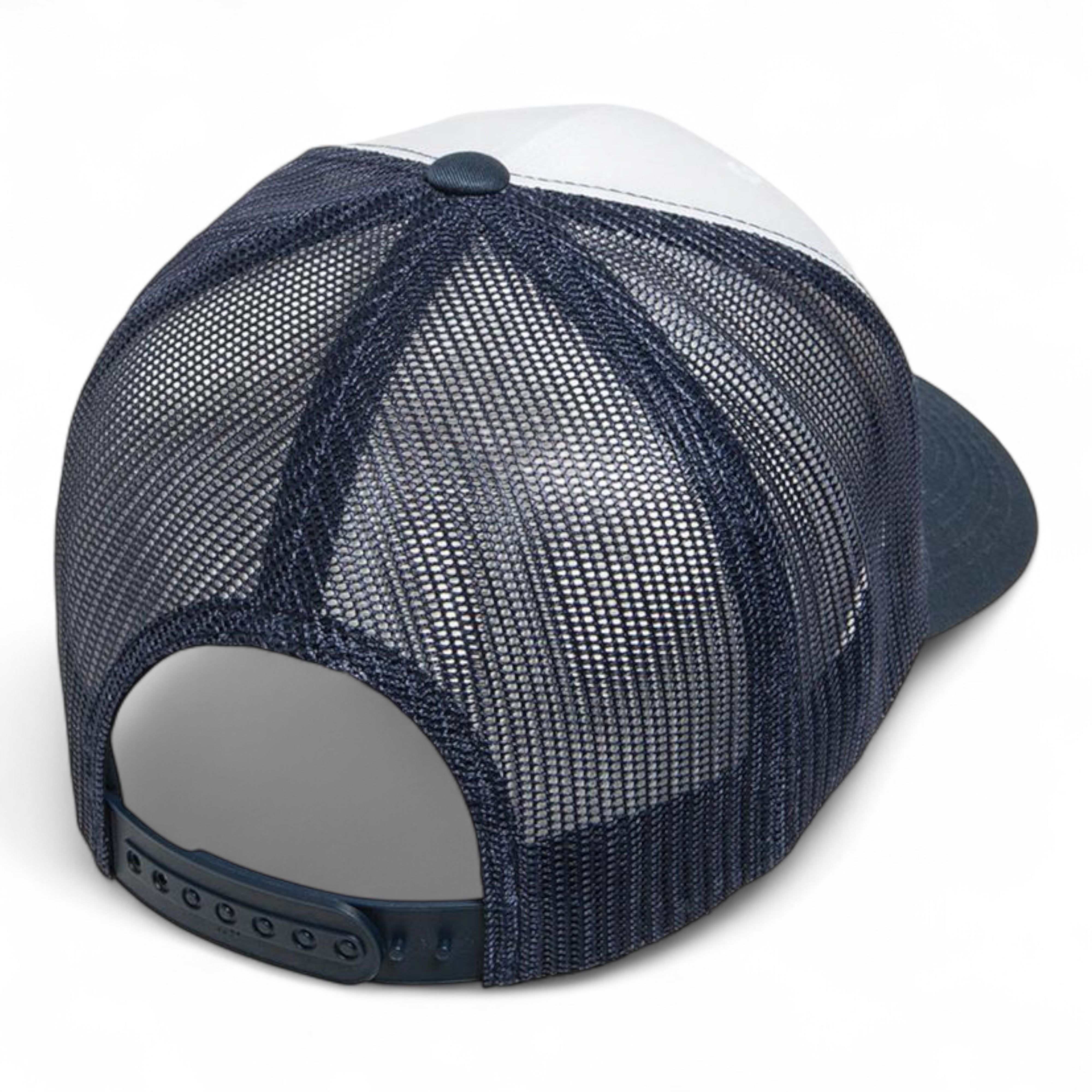 YP Classics/Yupoong 6606 Retro Trucker Cap - Navy/ White/ Navy