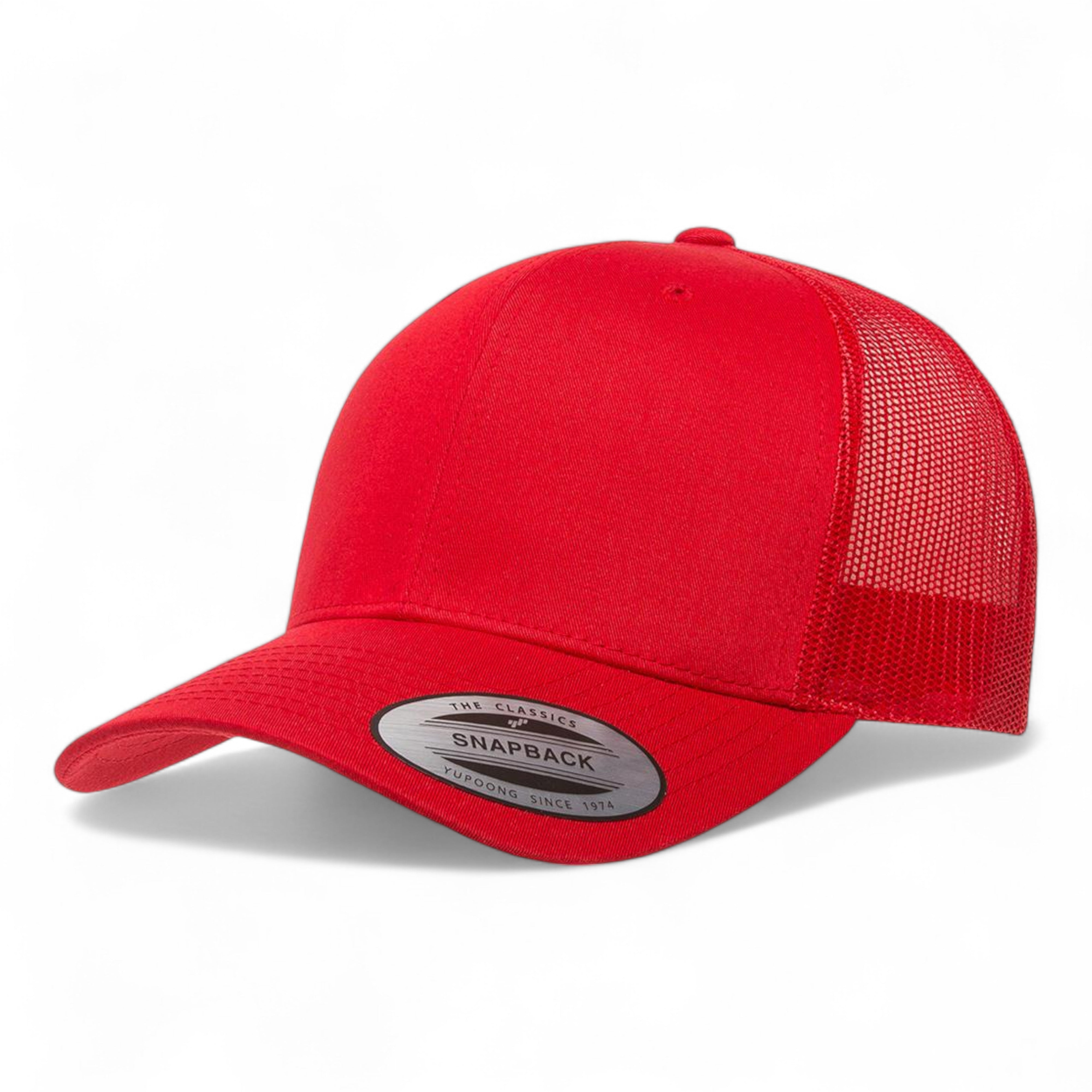 YP Classics/Yupoong 6606 Retro Trucker Cap - Red