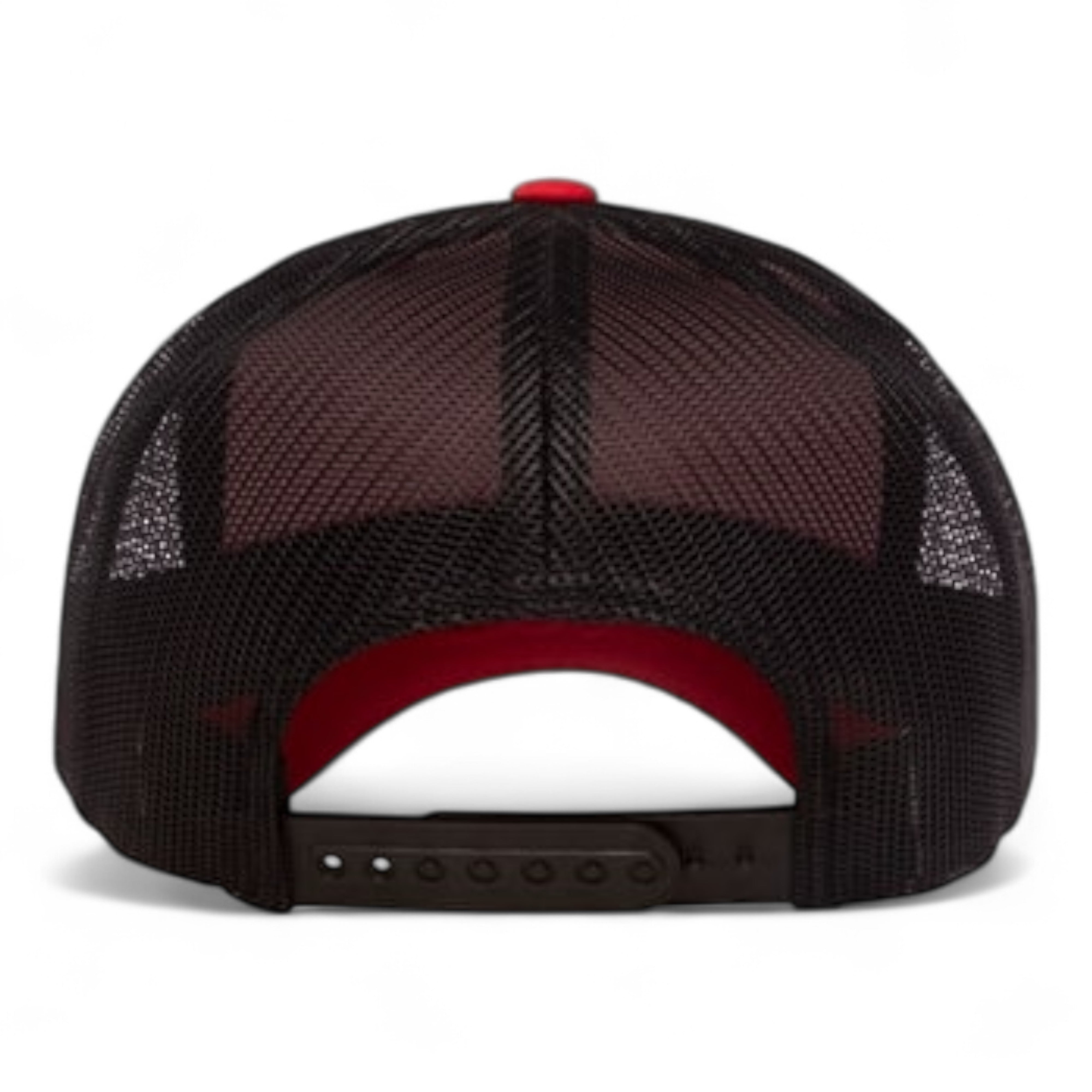 YP Classics/Yupoong 6606 Retro Trucker Cap - Red/ Black