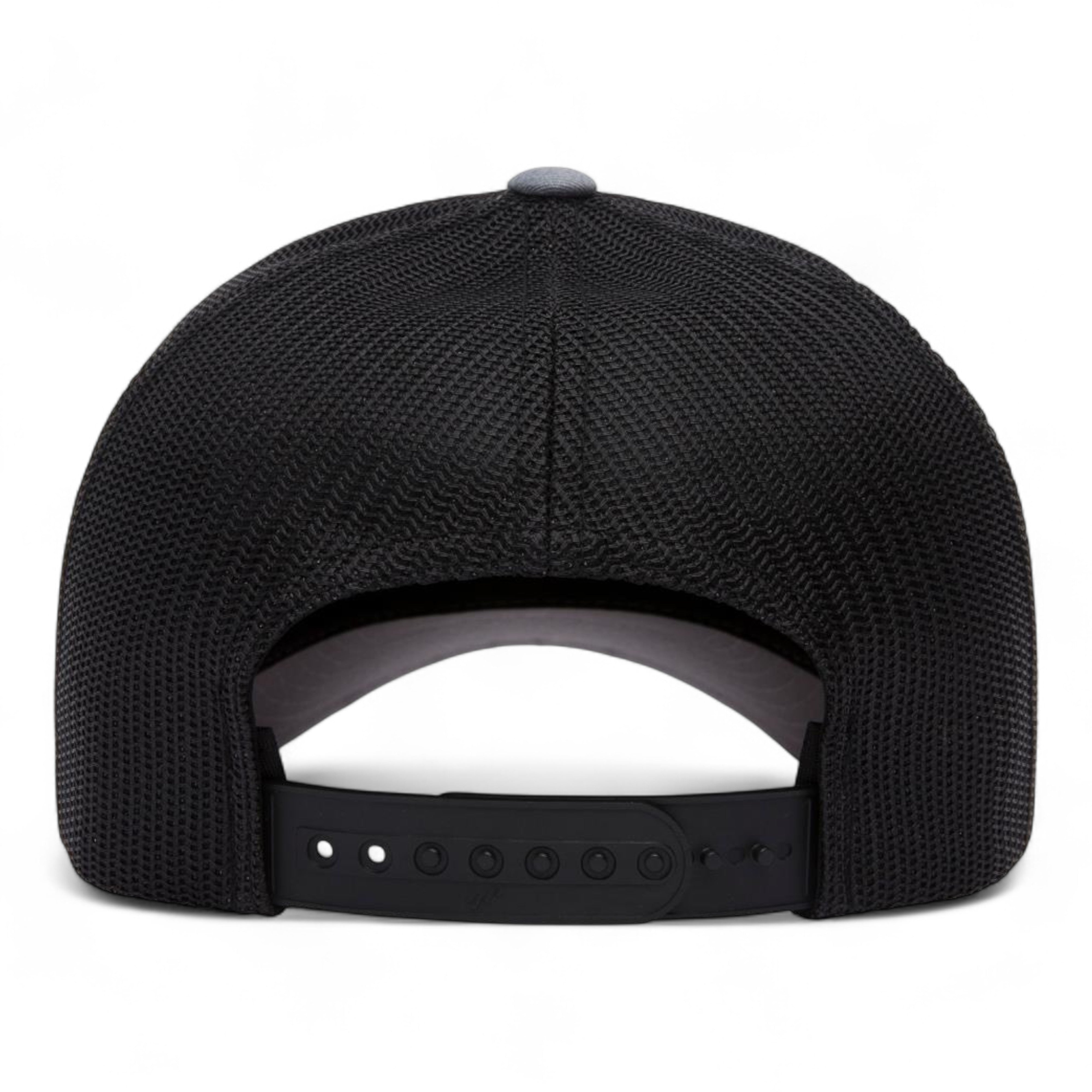 YP Classics/Yupoong 6506 Five-Panel Retro Trucker Cap - Heather/ Black