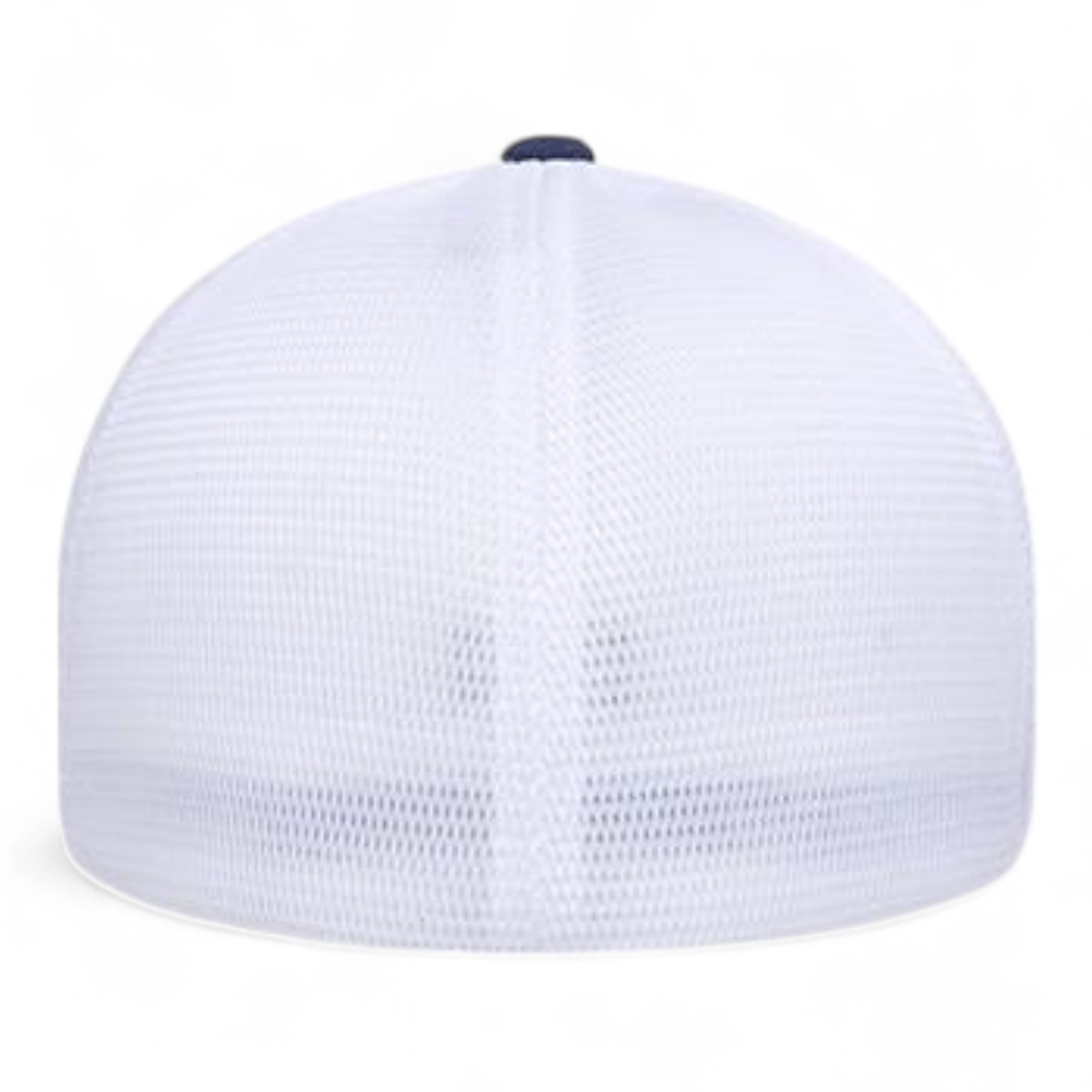 Flexfit 5511UP Unipanel Trucker Cap - S/M - Melange Navy/ White
