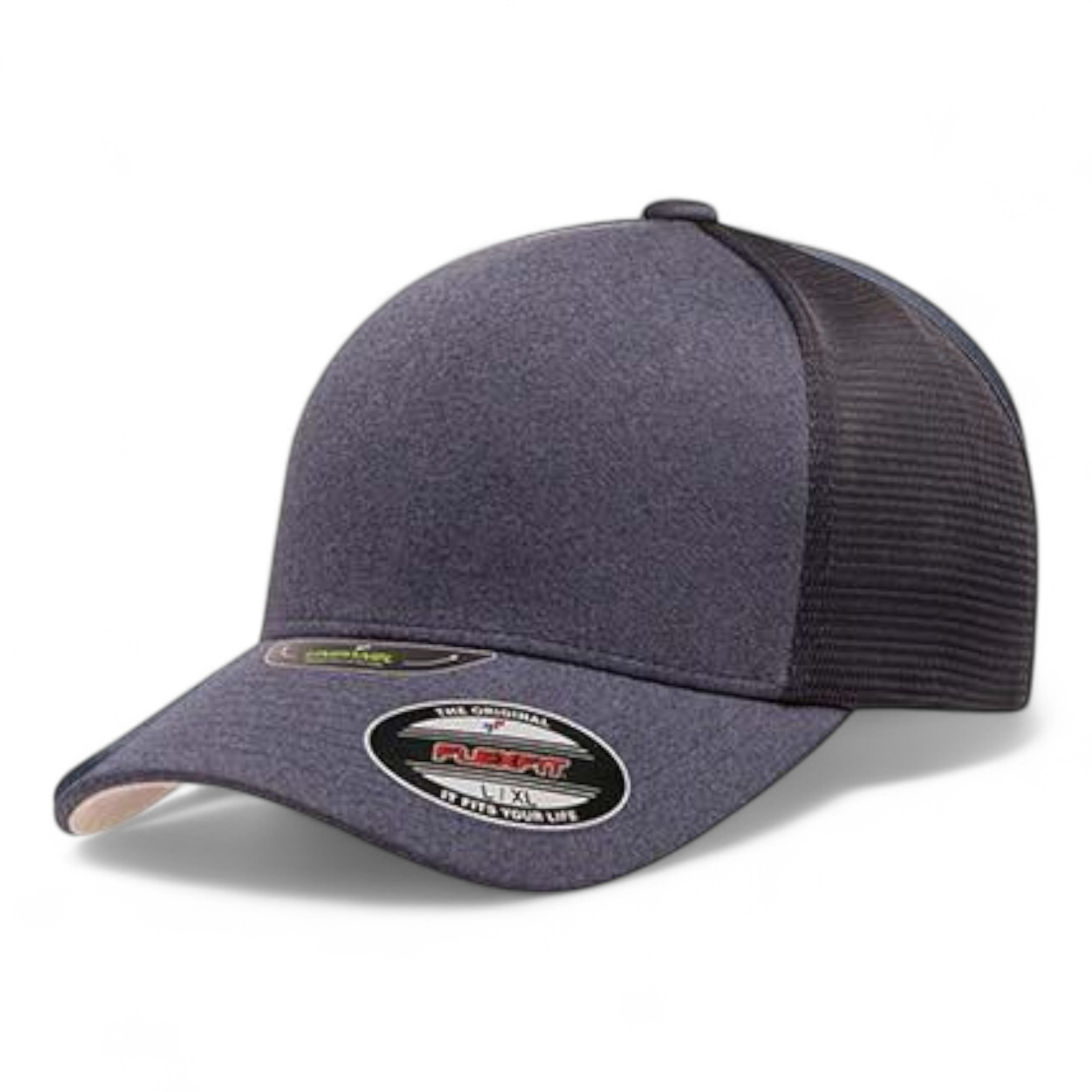 Flexfit 5511UP Unipanel Trucker Cap - S/M - Melange Navy