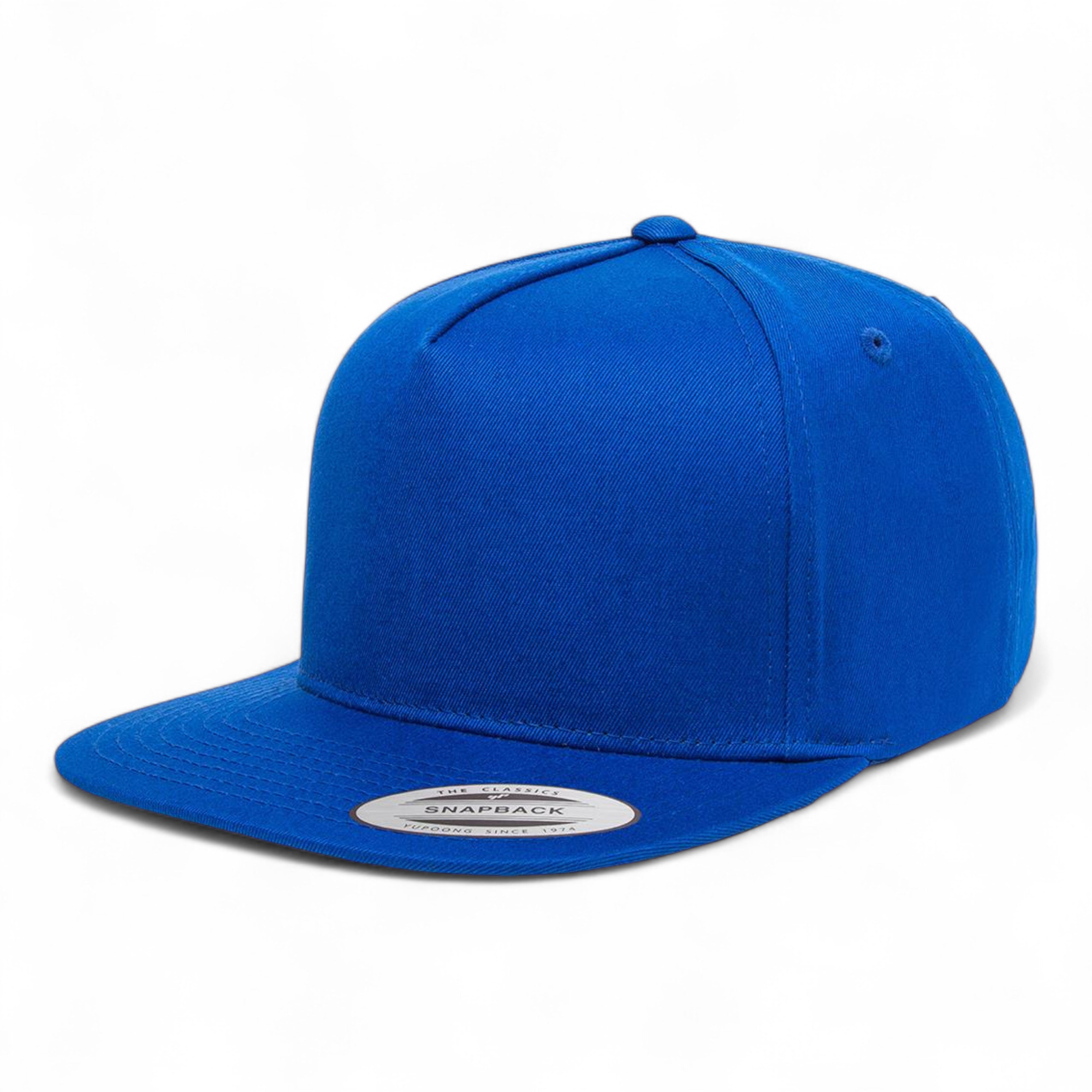 YP Classics/Yupoong 6007 Five-Panel Cotton Twill Snapback Cap - Royal Blue