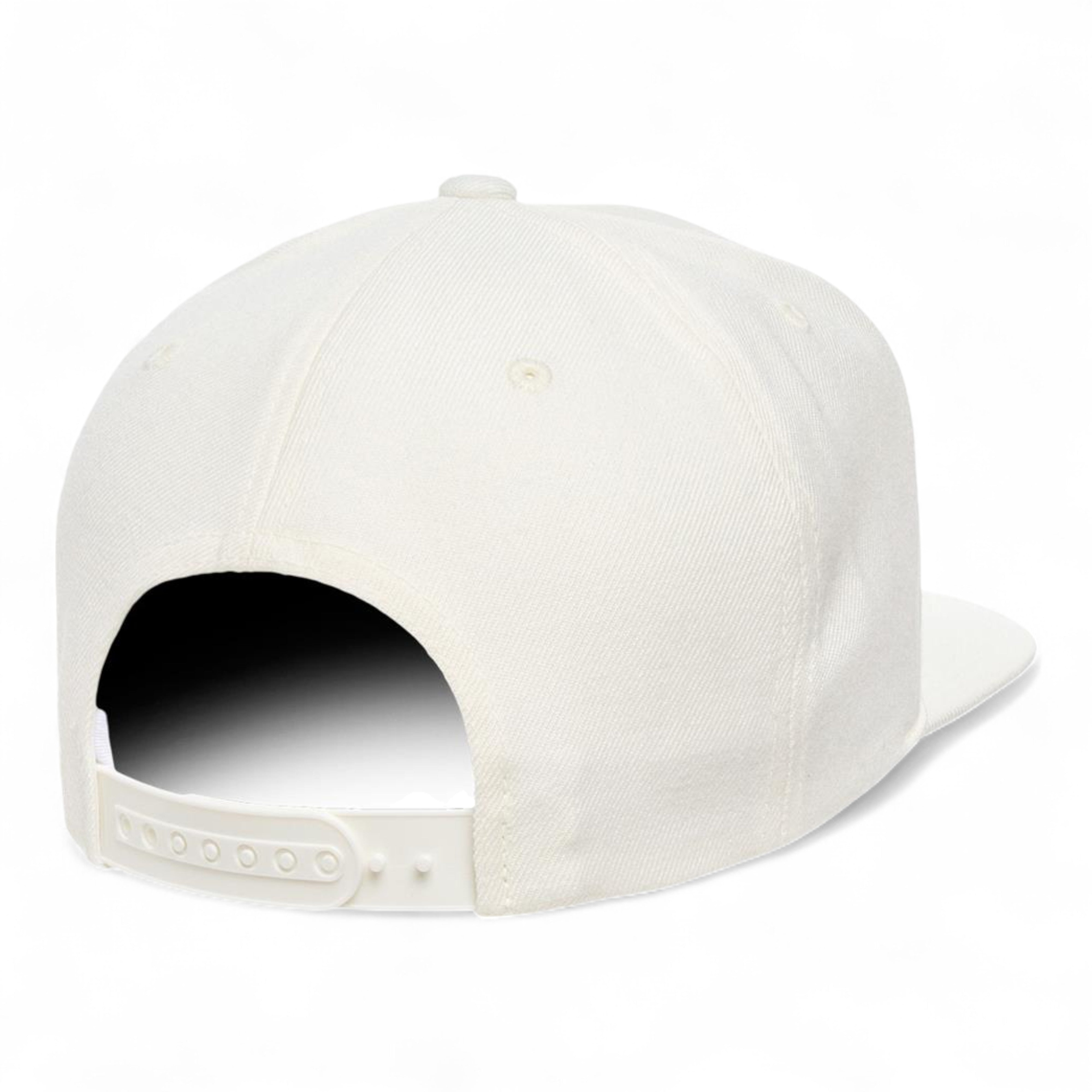 YP Classics/Yupoong 6089M Premium Flat Bill Snapback Cap - Natural