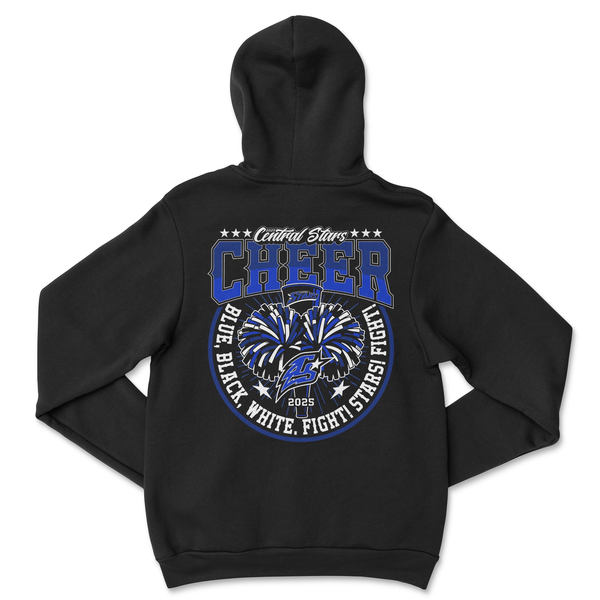 Adult - Central Stars 2025 Cheer Hoodie