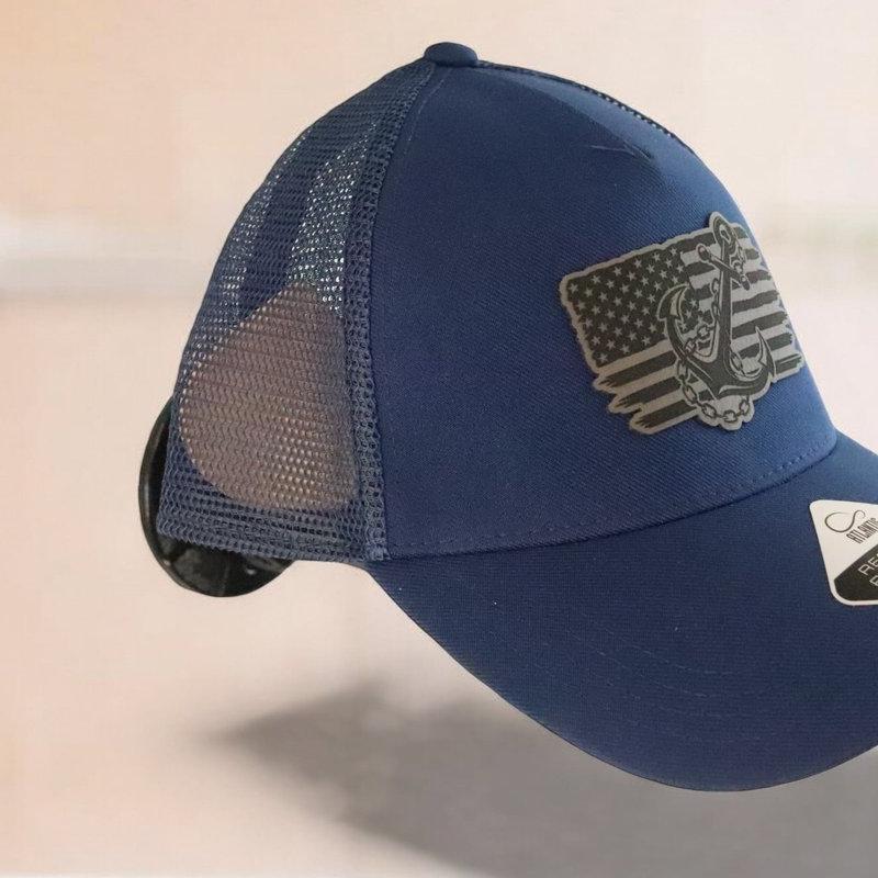 Nautical Patriot Trucker Hat