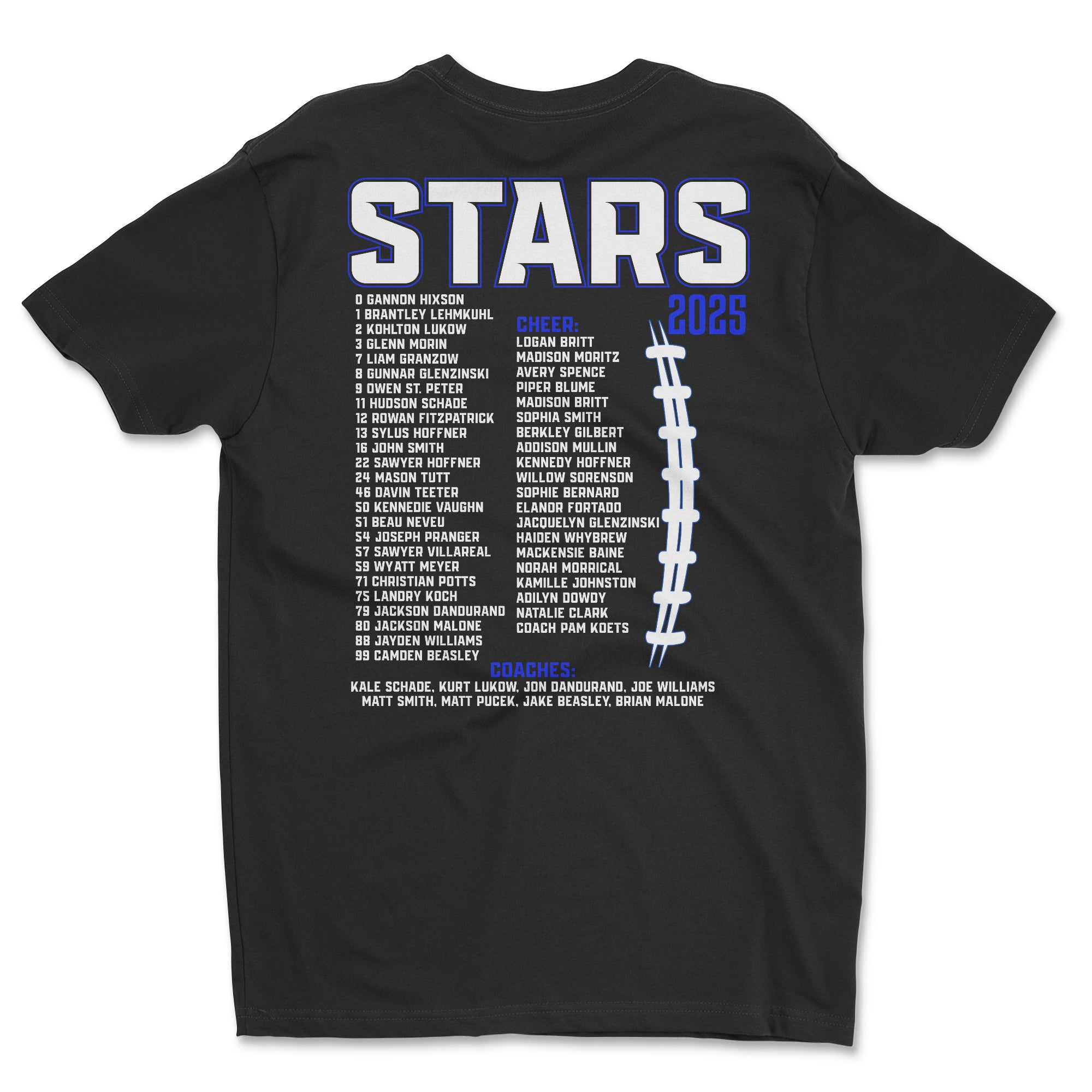 Adult - Central Stars Mighty Mites Super Bowl Tee