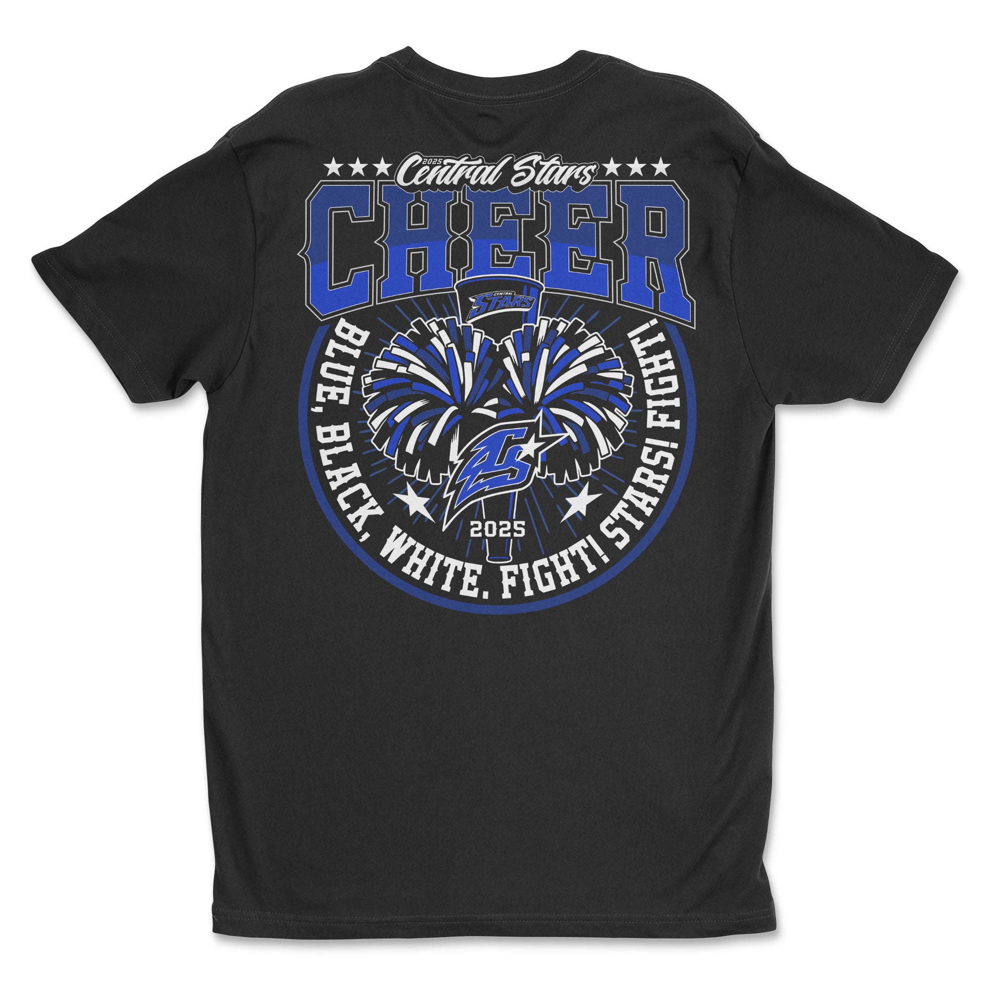 Youth - Central Stars 2025 Cheer Tee