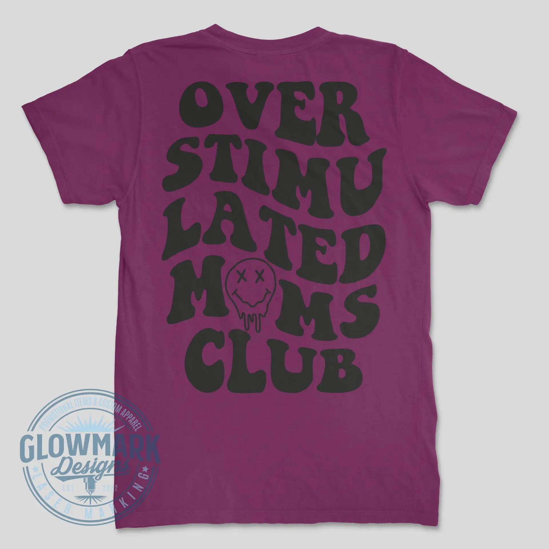 Overstimulated Moms Club Tee - Comfort Colors