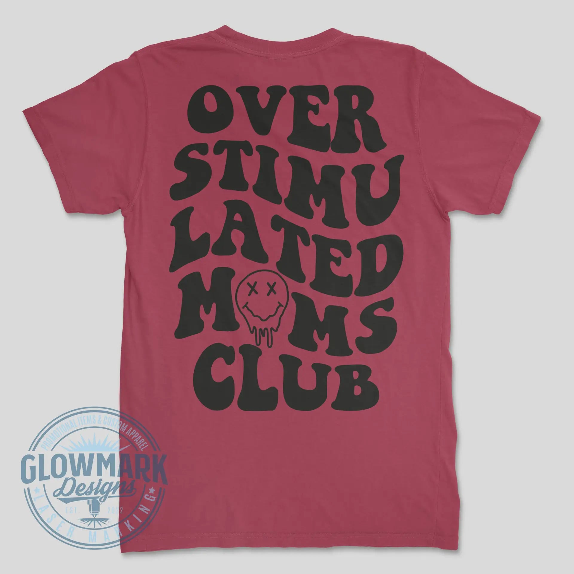 Overstimulated Moms Club Tee - Comfort Colors